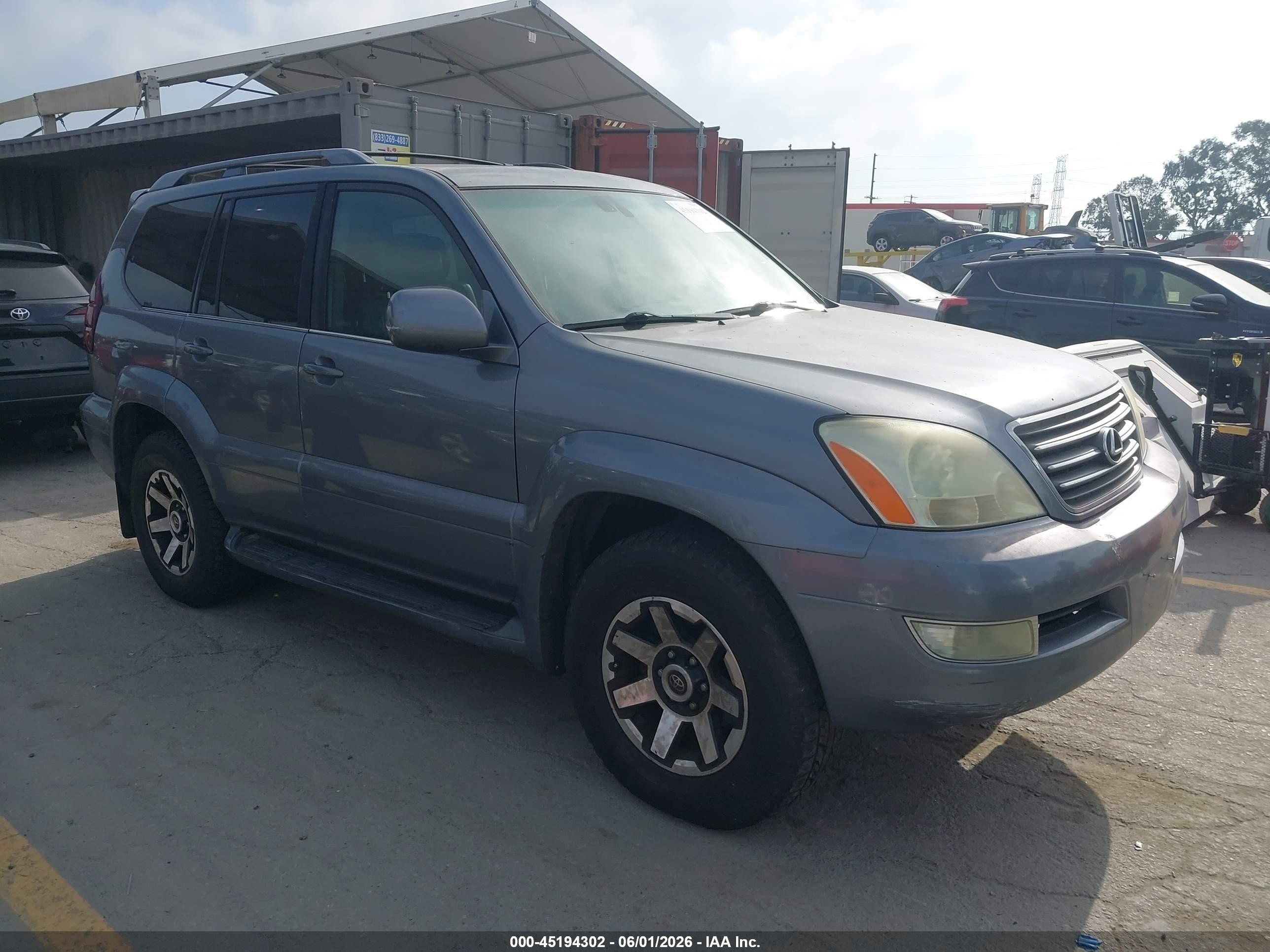 2006 Lexus GX 470, VIN JTJBT20X960124332 — Side