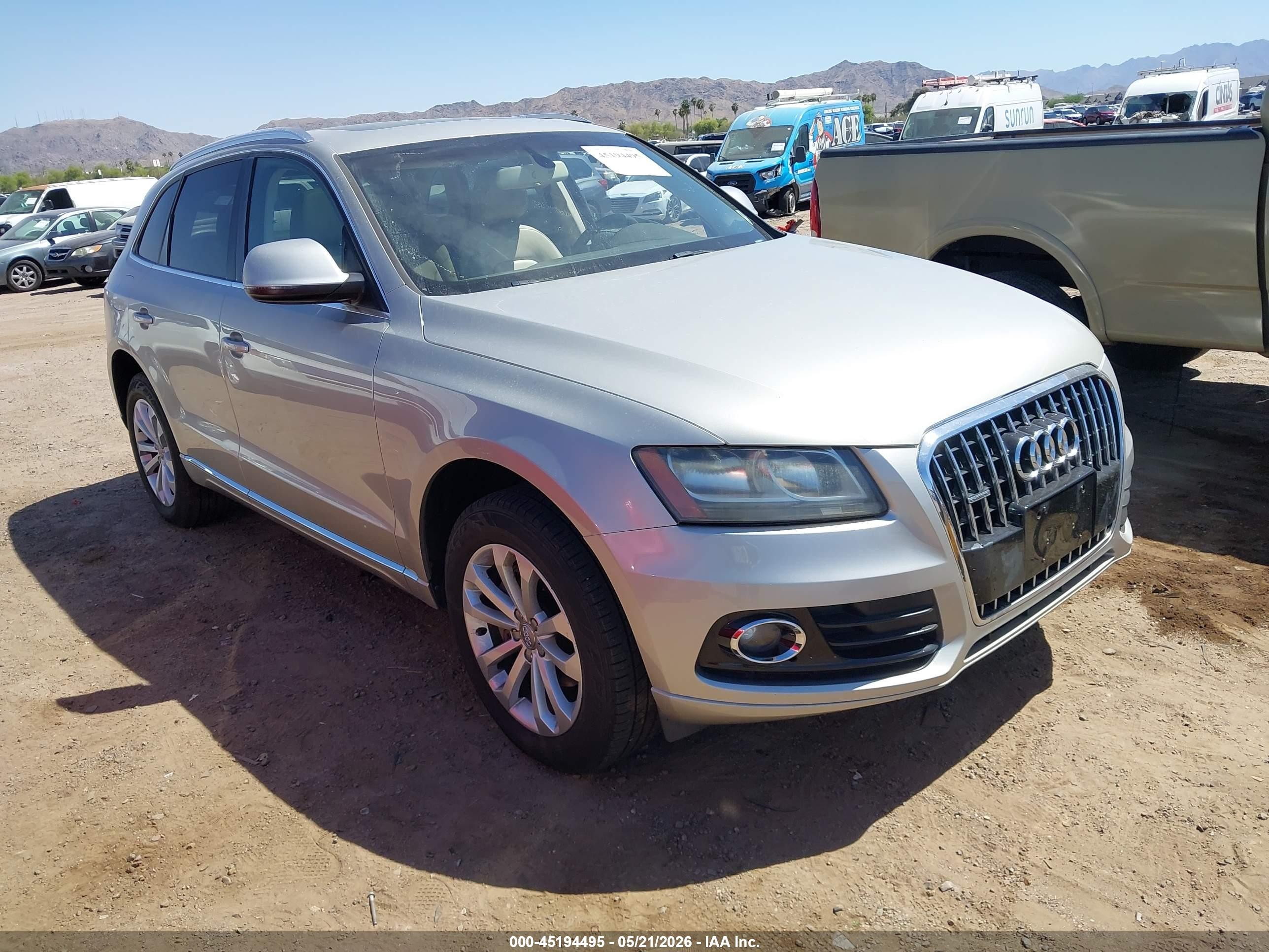 2013 Audi Q5 Premium, VIN WA1CFBFP7DA084372 — Обычный износ