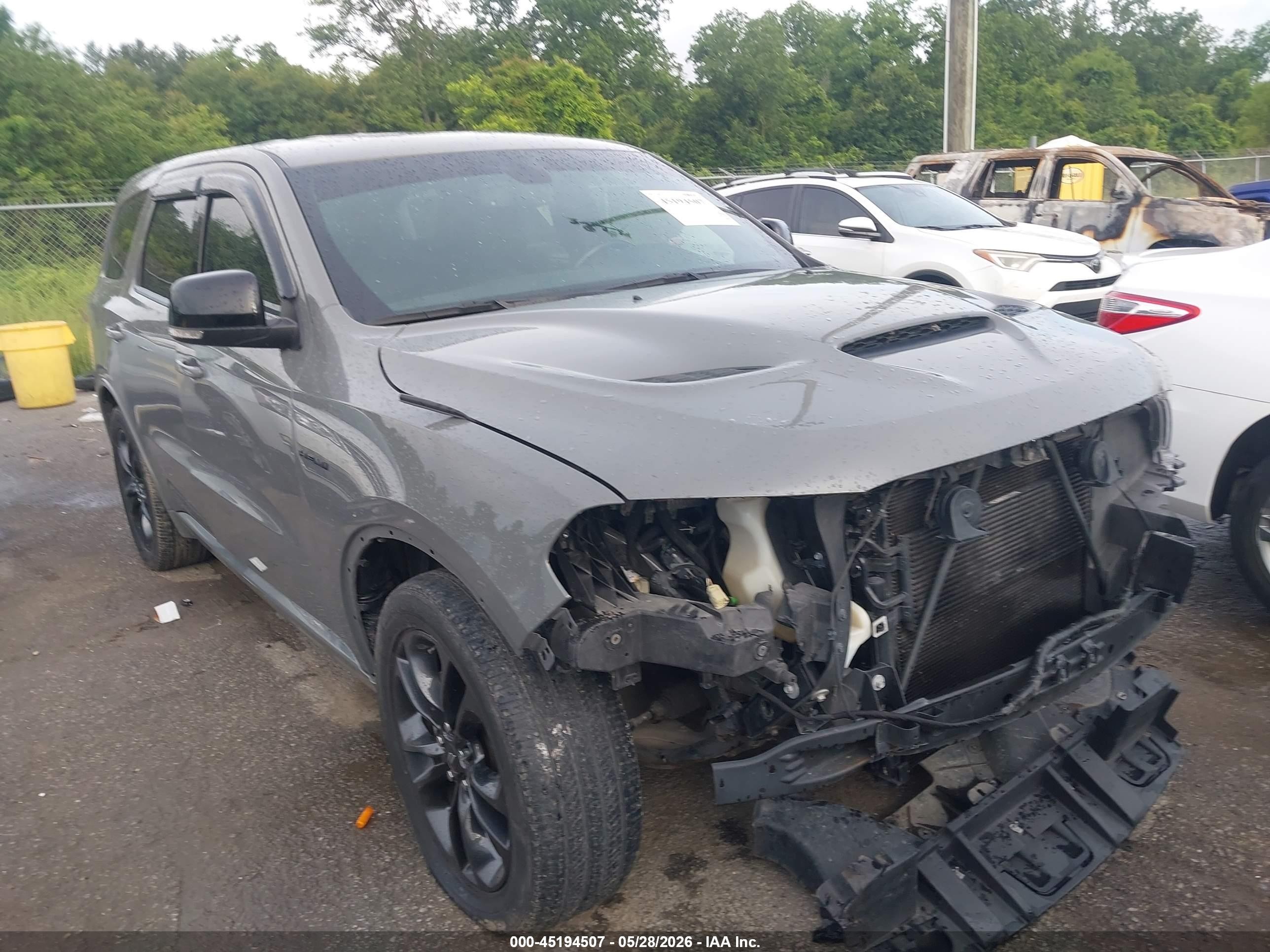 2021 Dodge Durango R/T, VIN 1C4SDHCT8MC803516 — Front end
