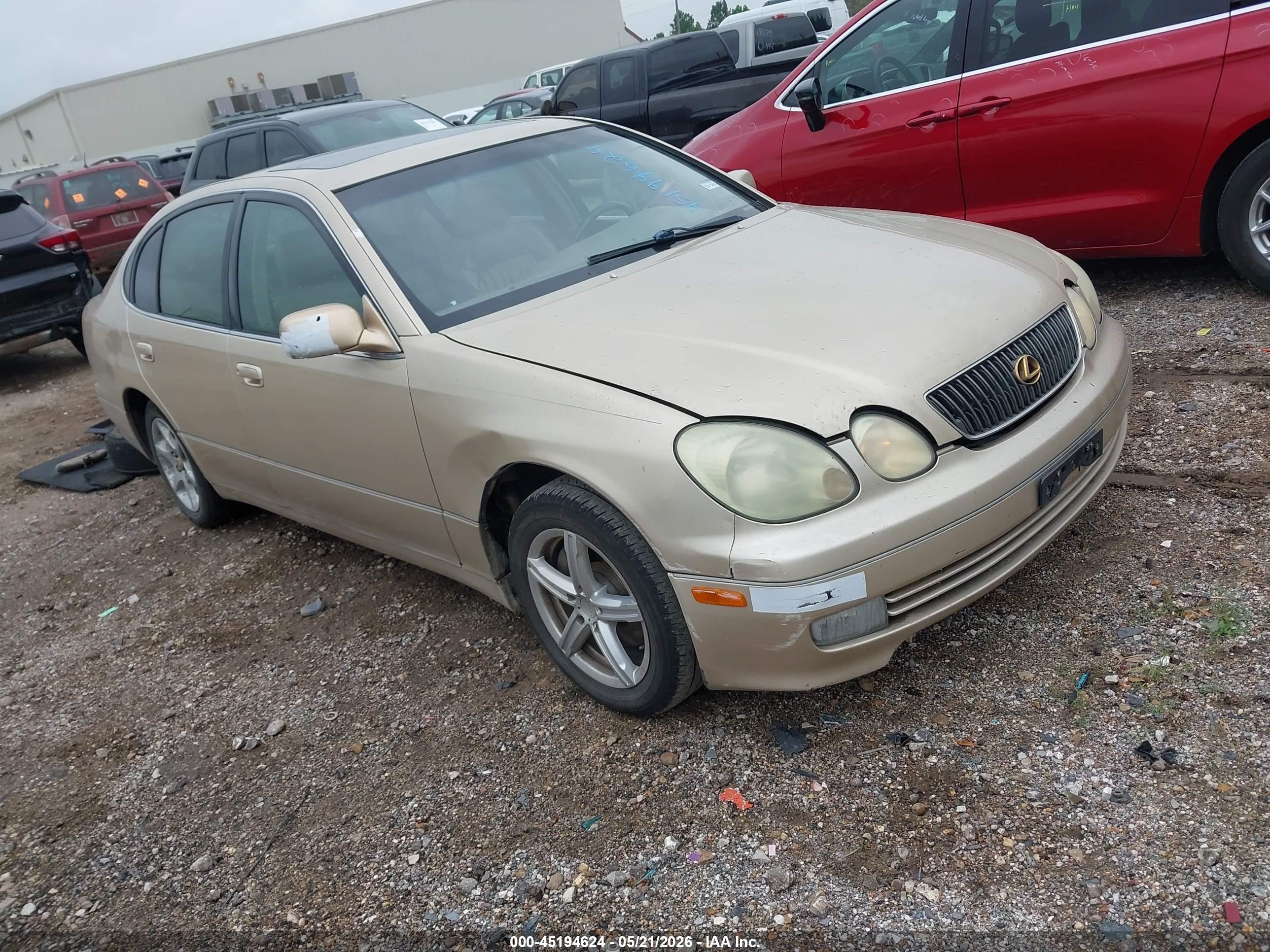 2003 Lexus GS 300, VIN JT8BD69SX30178246 — Обычный износ