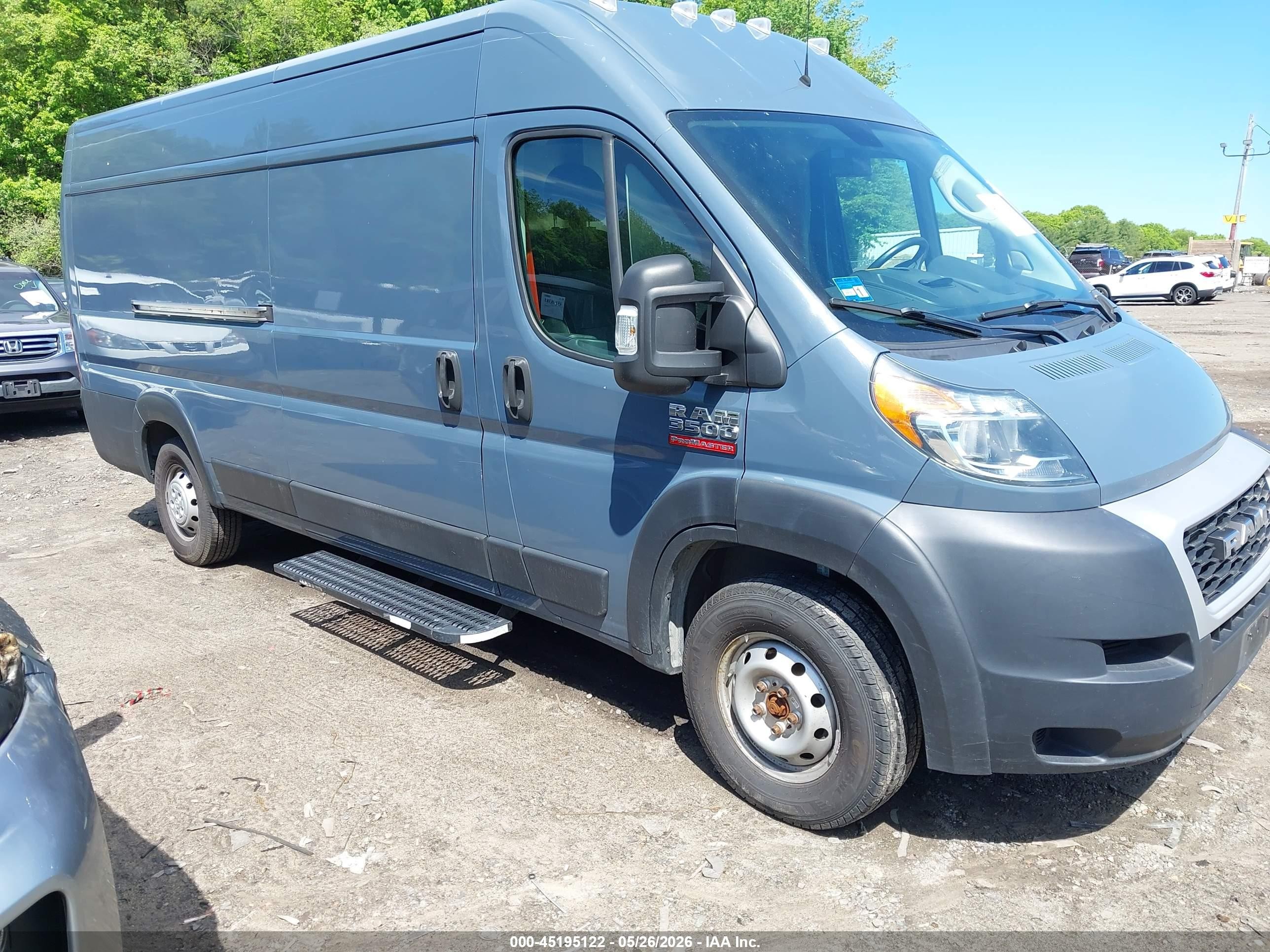 2020 Ram ProMaster Cargo, VIN 3C6URVJG8LE108207 — Rear end