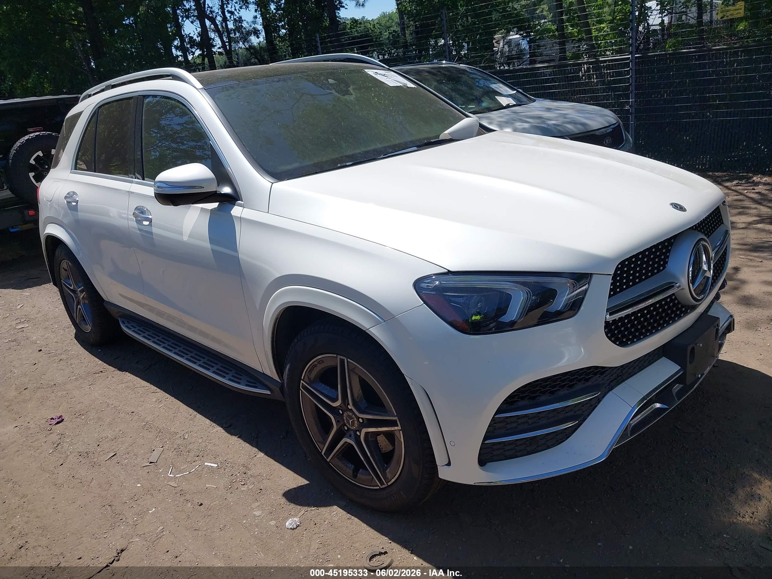 2020 Mercedes-Benz GLE 350, VIN 4JGFB4KB3LA054042 — Interior fire