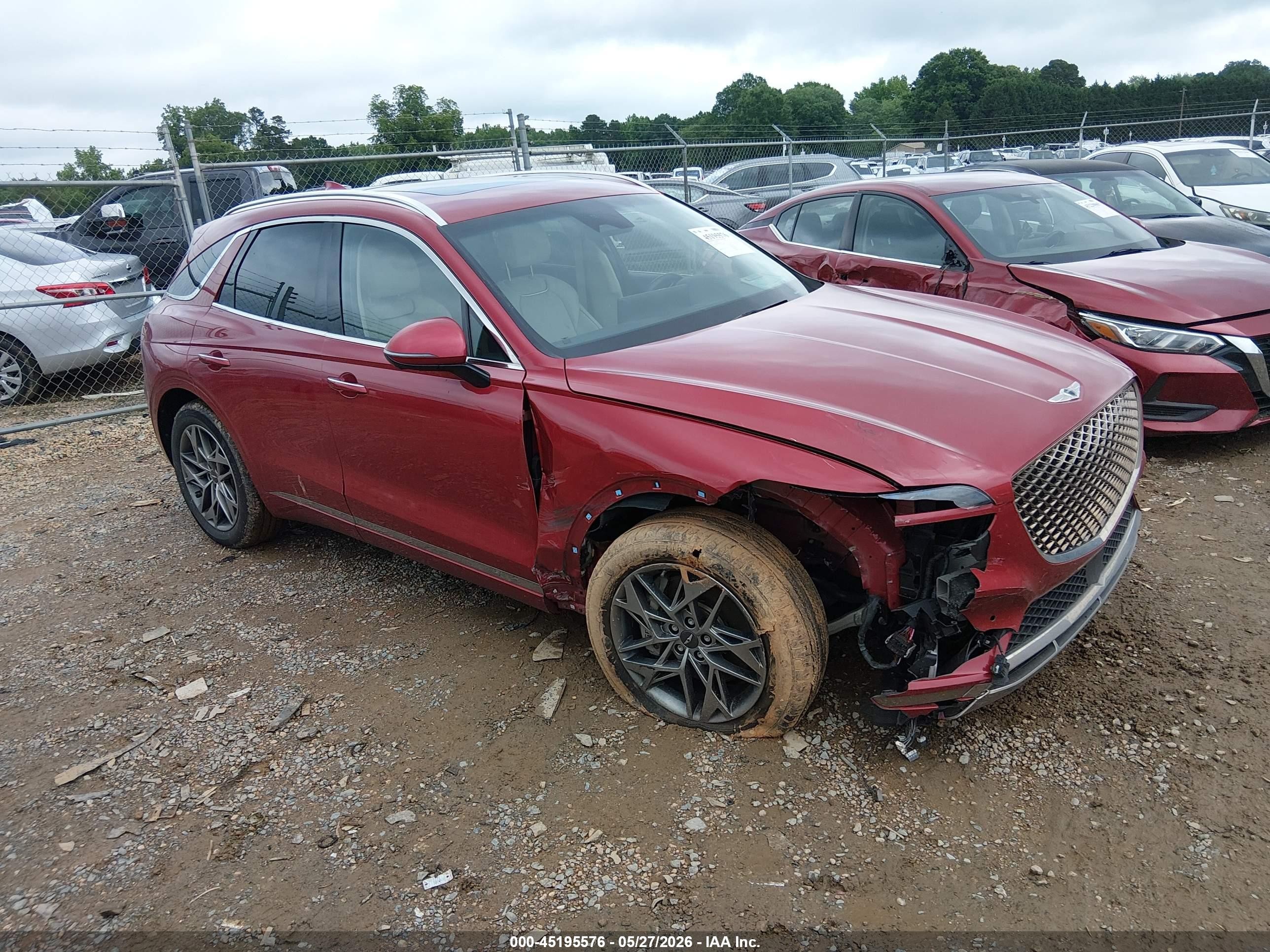 2023 Genesis GV70 2.5T, VIN KMUMADTBXPU094536 — Side