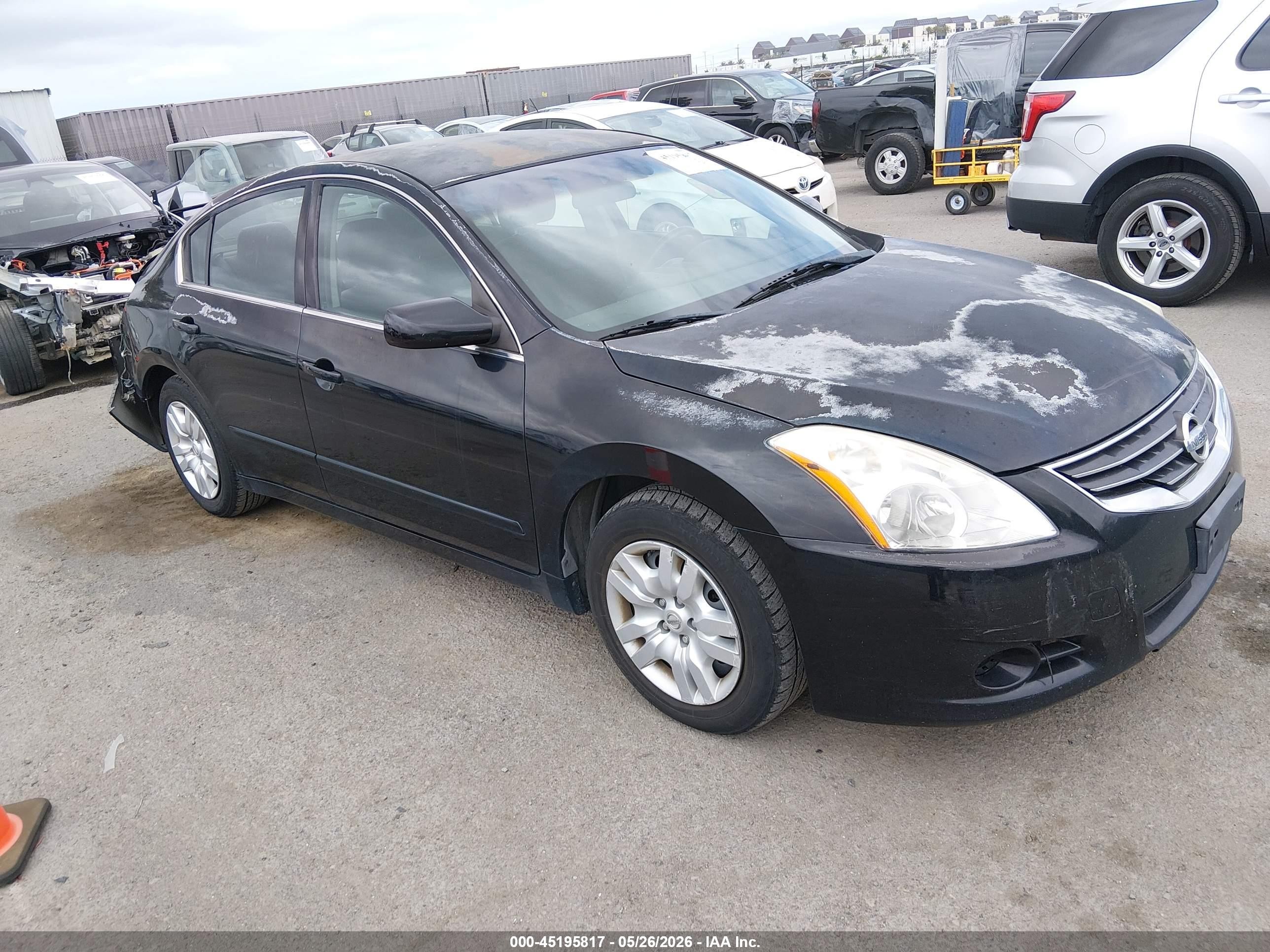 2012 Nissan Altima S, VIN 1N4AL2AP9CC222757 — Rear end