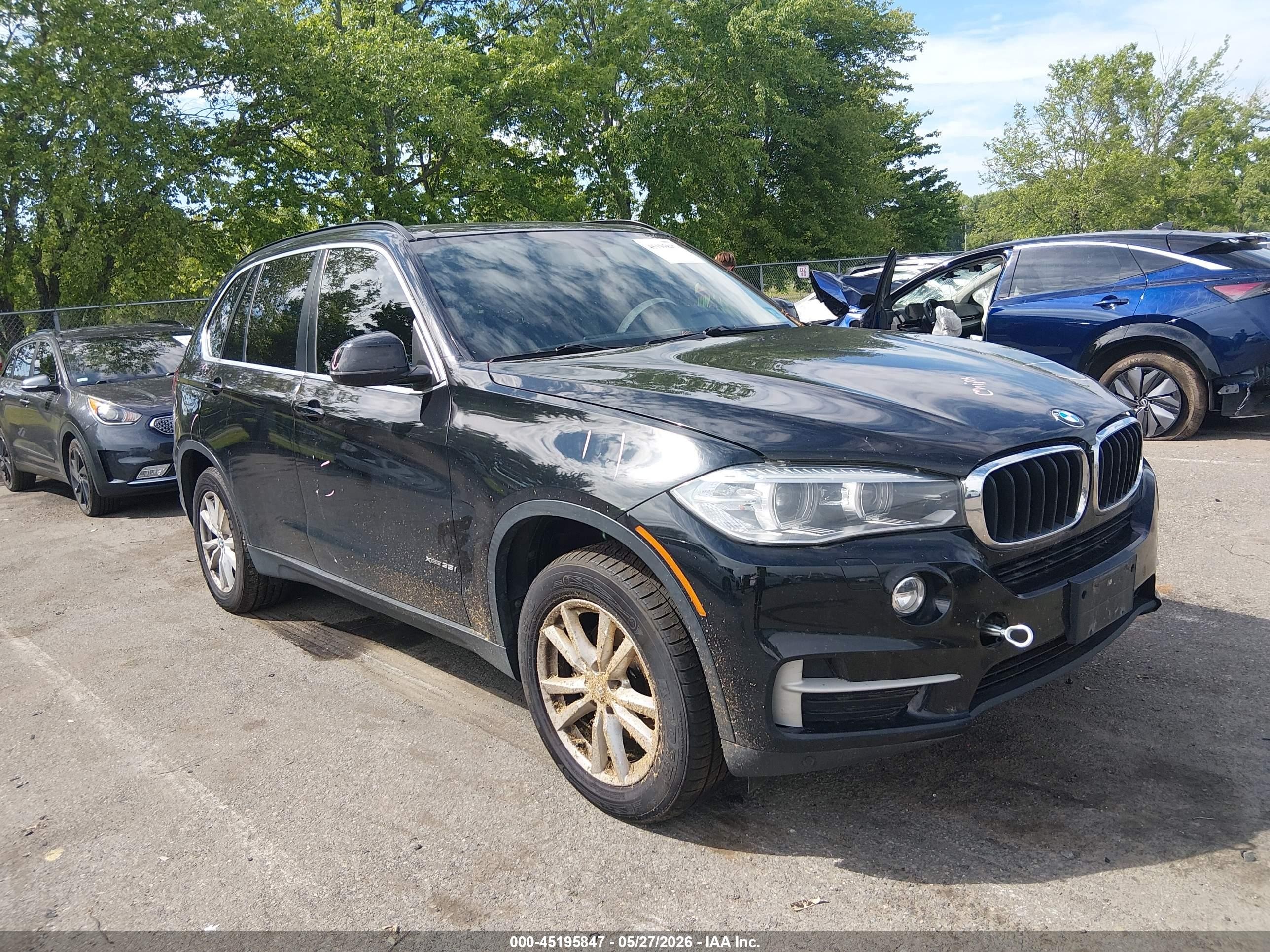 2015 BMW X5 xDrive35i, VIN 5UXKR0C58F0K64600 — Rear end