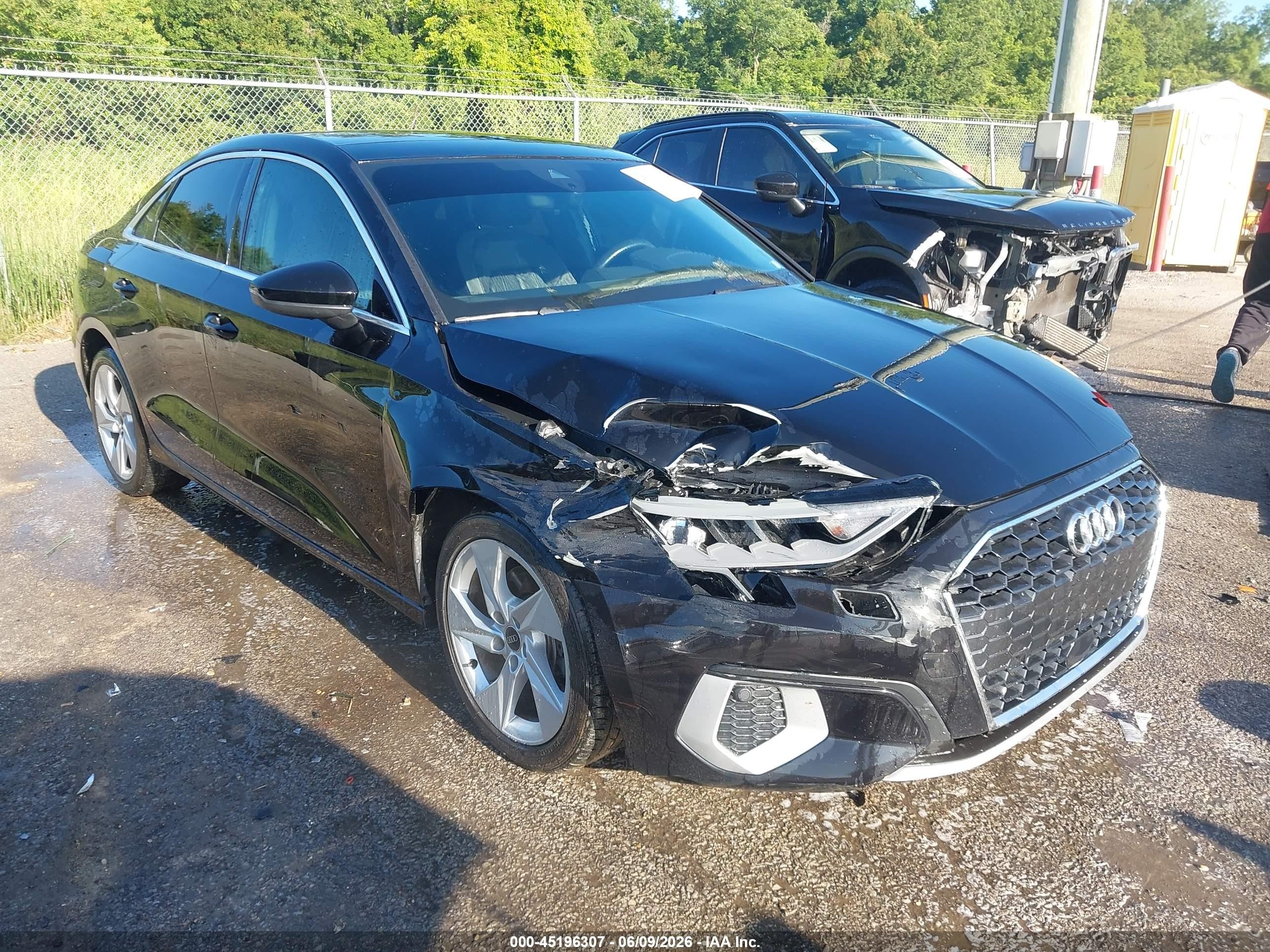 2022 Audi A3 Premium, VIN WAUAUDGYXNA041794 — Front end