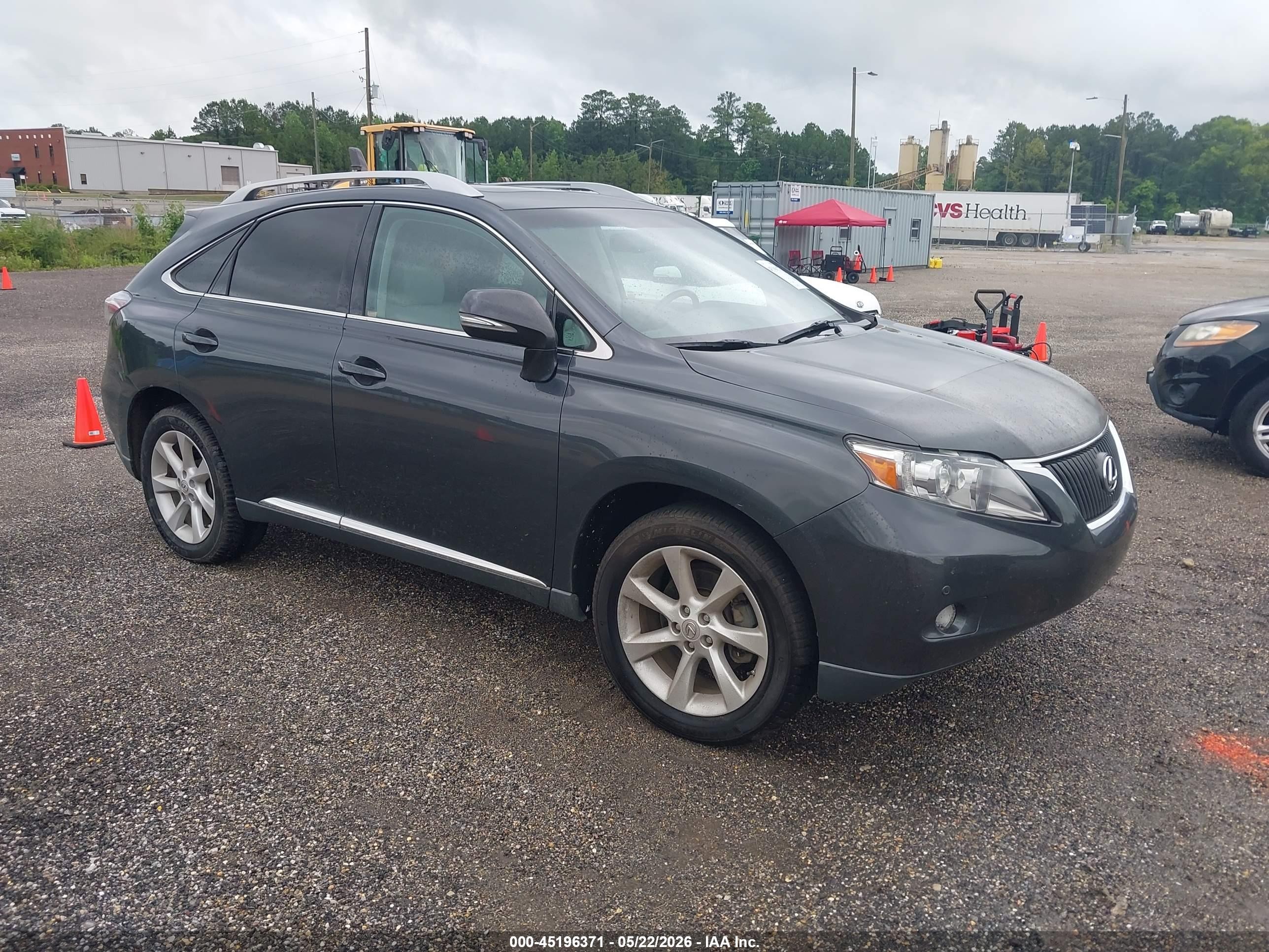2010 Lexus RX 350, VIN 2T2ZK1BA0AC028204 — Normal wear
