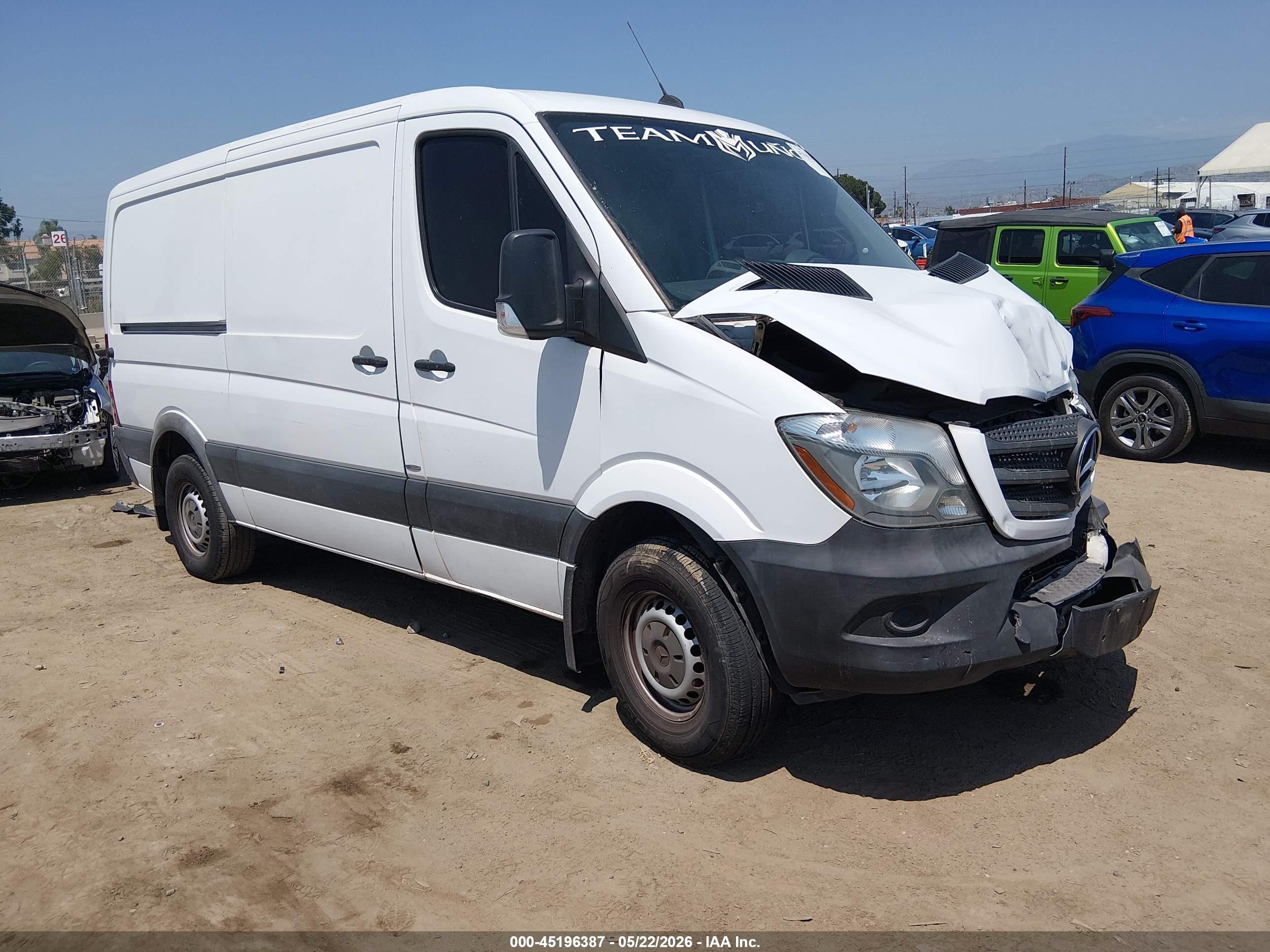2015 Mercedes-Benz Sprinter Cargo, VIN WD3PE7DC1FP172819 — All over