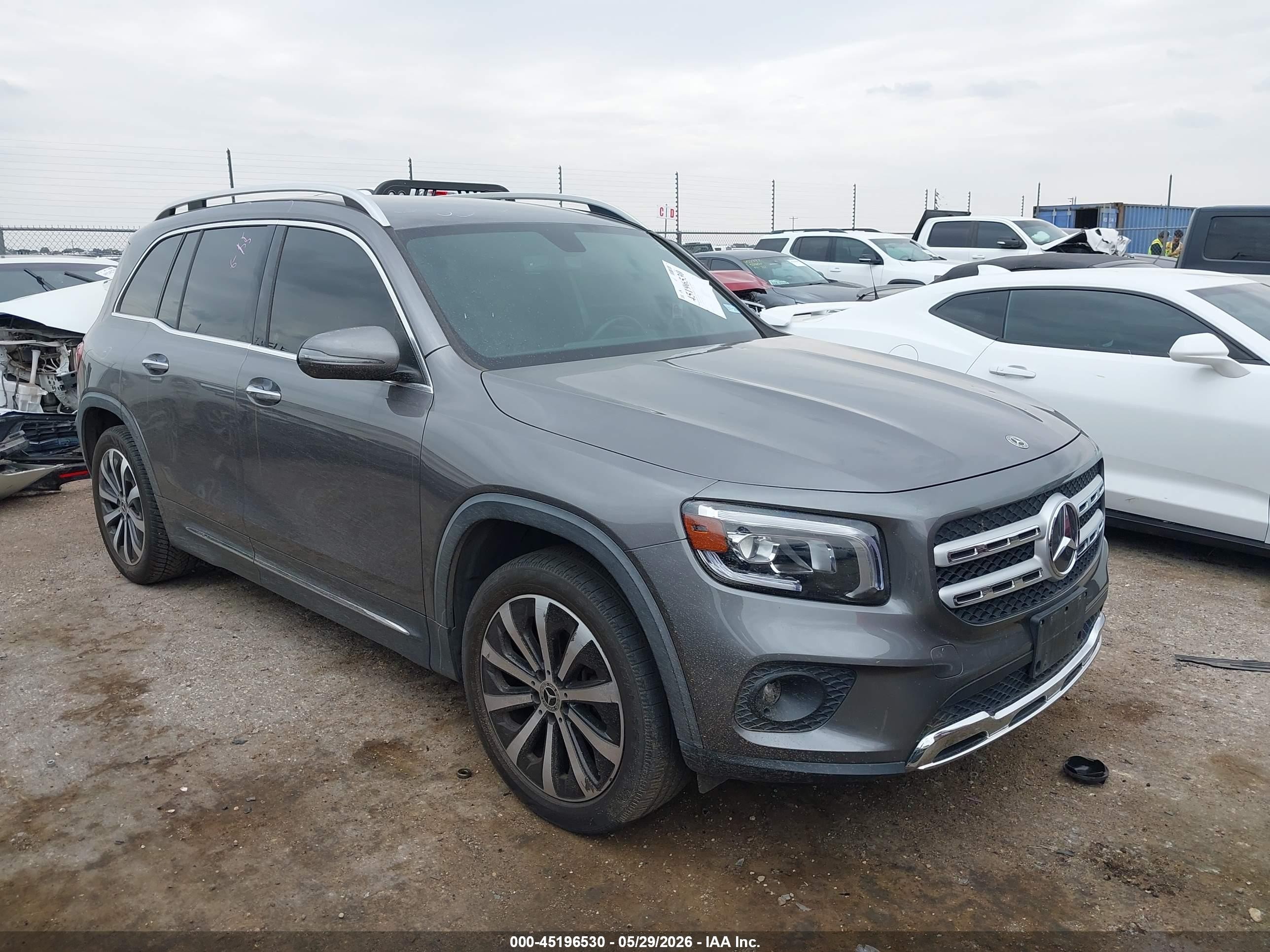 2021 Mercedes-Benz GLB 250, VIN W1N4M4GBXMW103586 — Hail