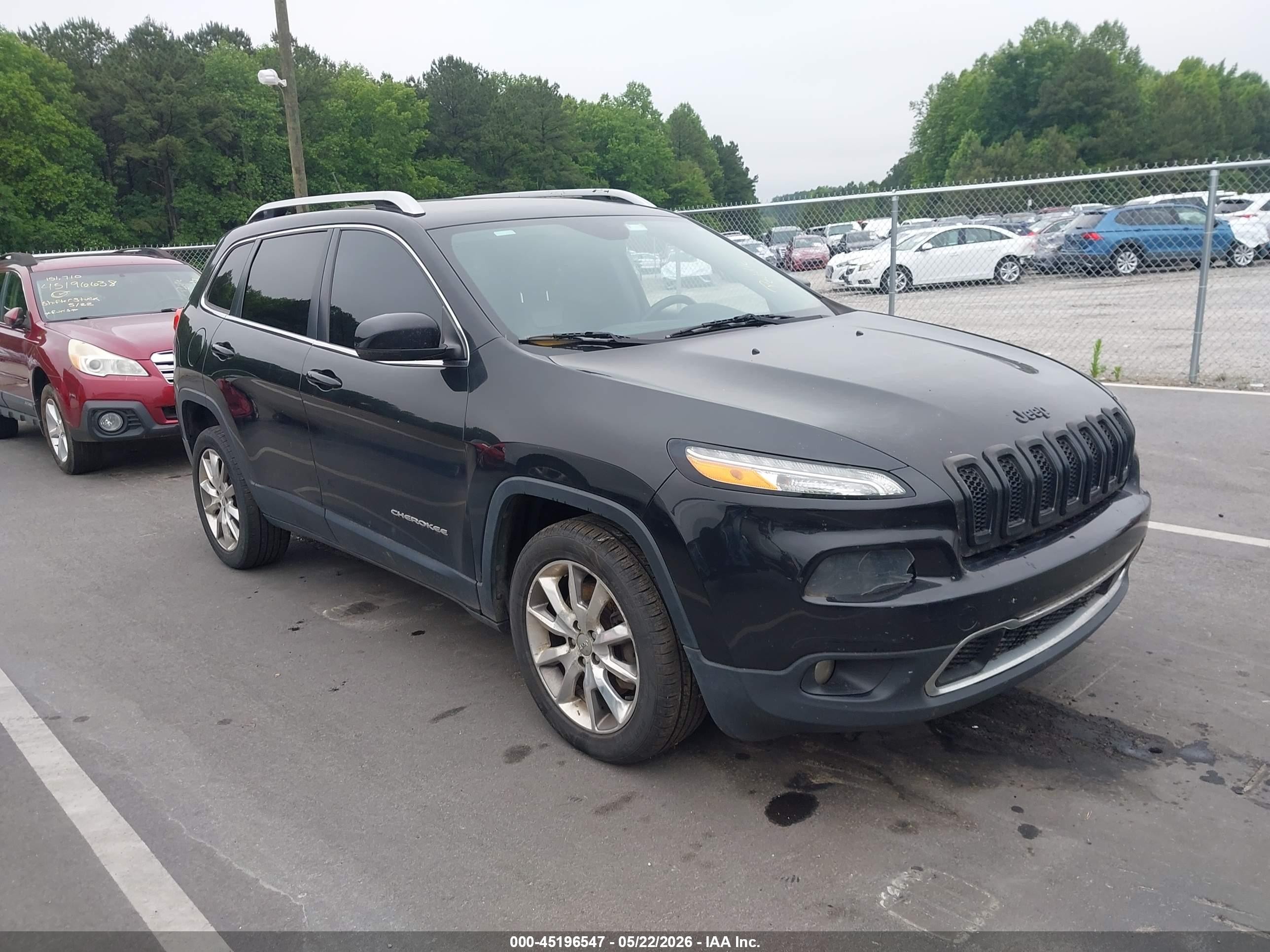 2014 Jeep Cherokee Limited, VIN 1C4PJLDSXEW118425 — Обычный износ