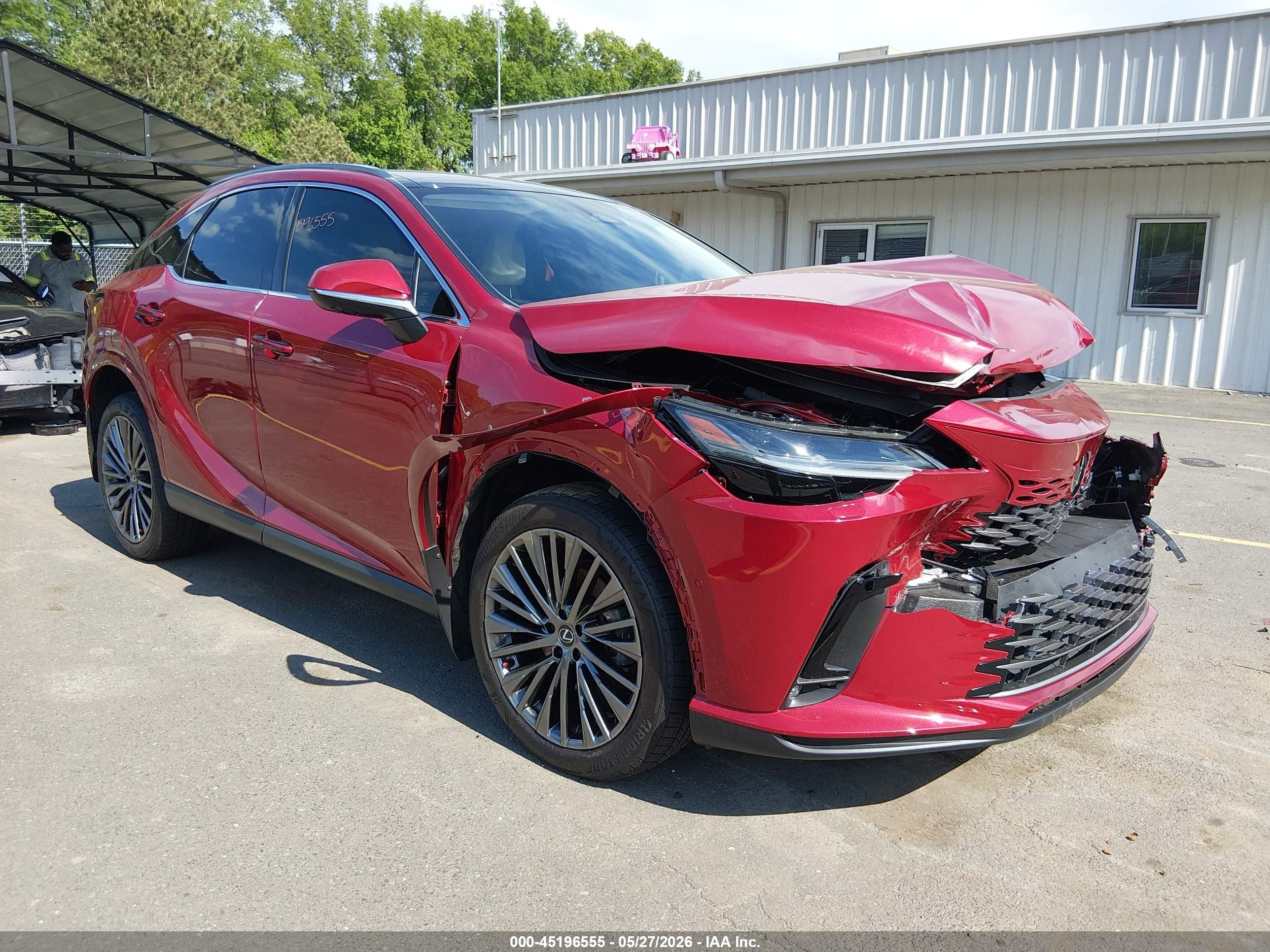 2025 Lexus RX 450h+ Luxury, VIN JTJCJMGA8S2034739 — Front end