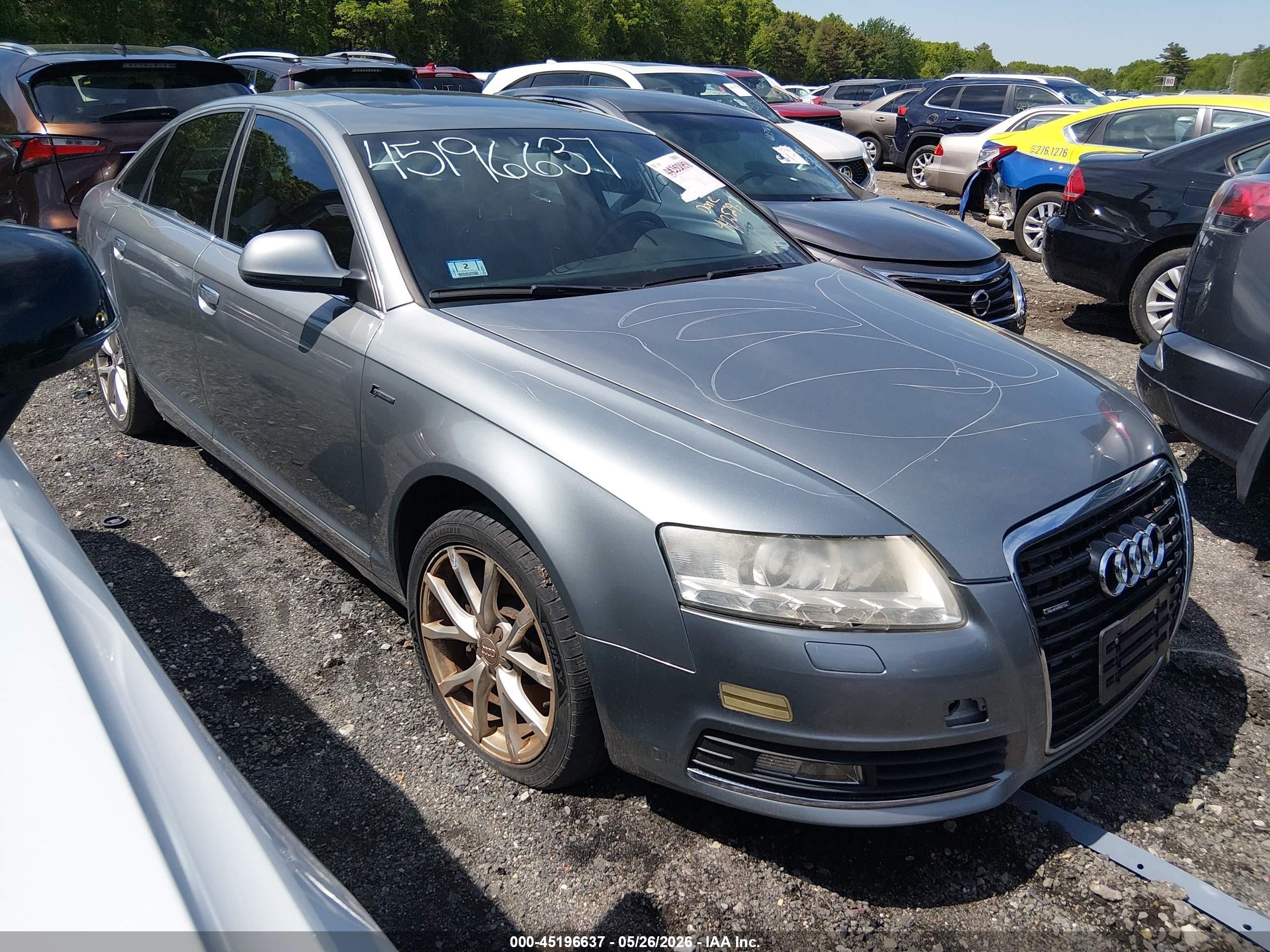 2010 Audi A6 Premium Plus, VIN WAUFGAFB3AN016330 — Vandalism