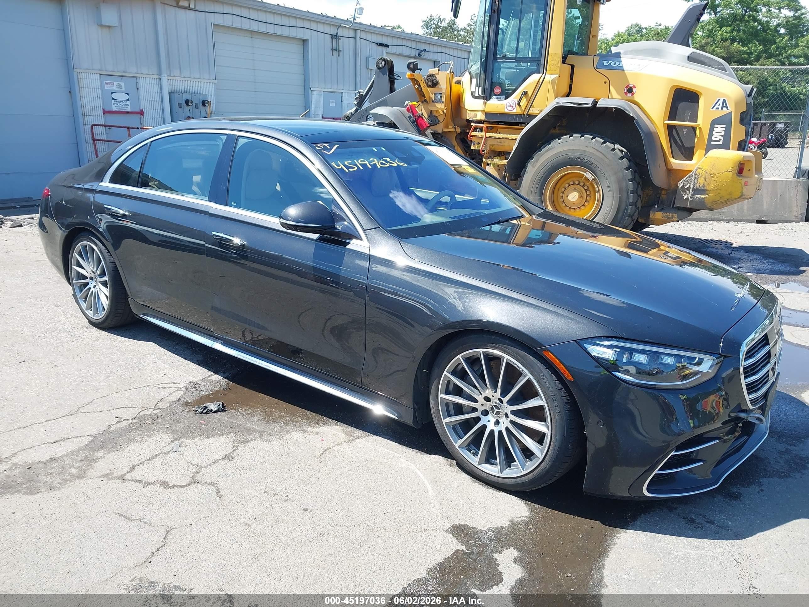 2022 Mercedes-Benz S 580, VIN W1K6G7GB8NA154971 — Water / flood