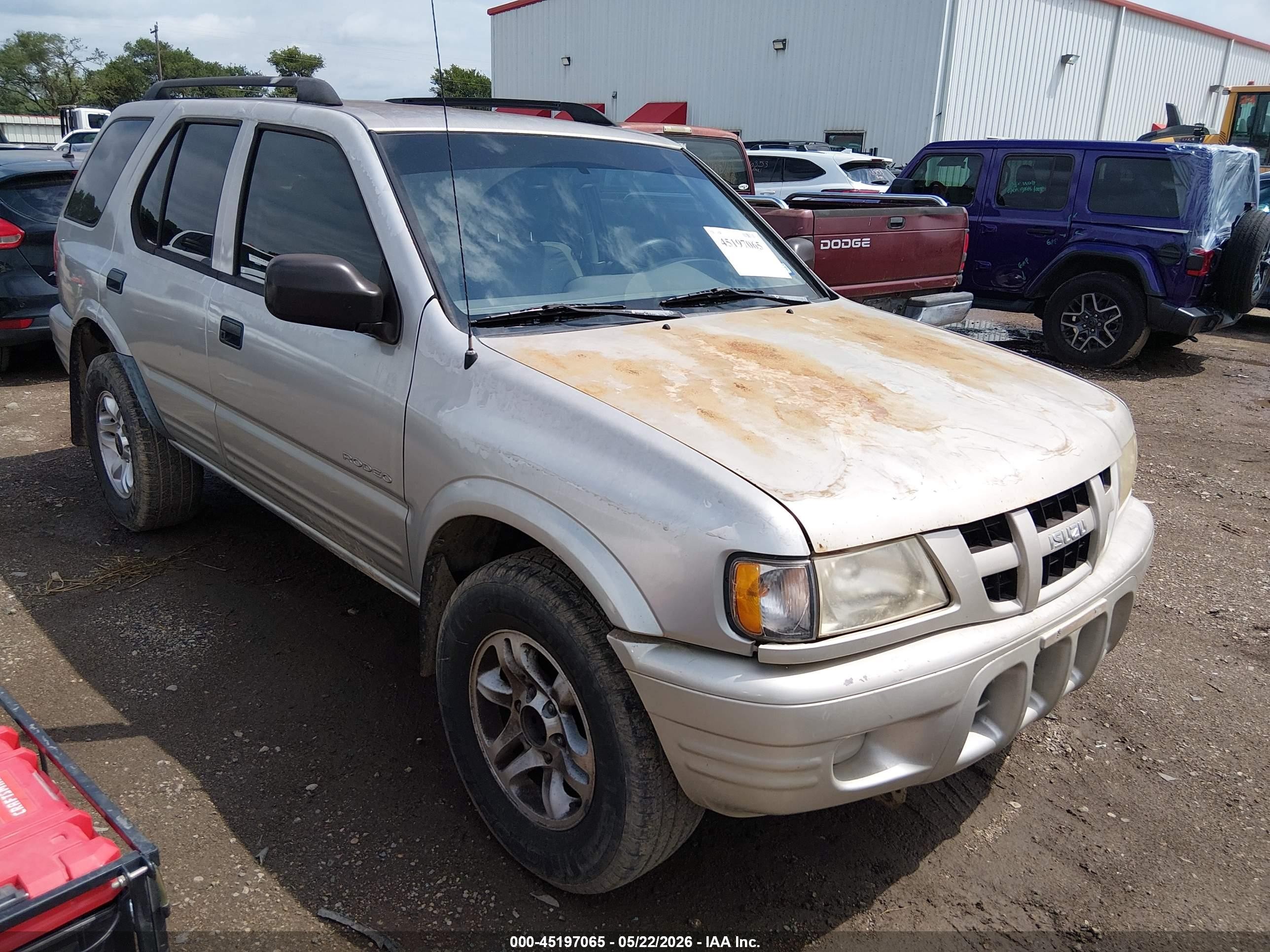 2004 Isuzu Rodeo S, VIN 4S2CK58WX44300130 — Обычный износ