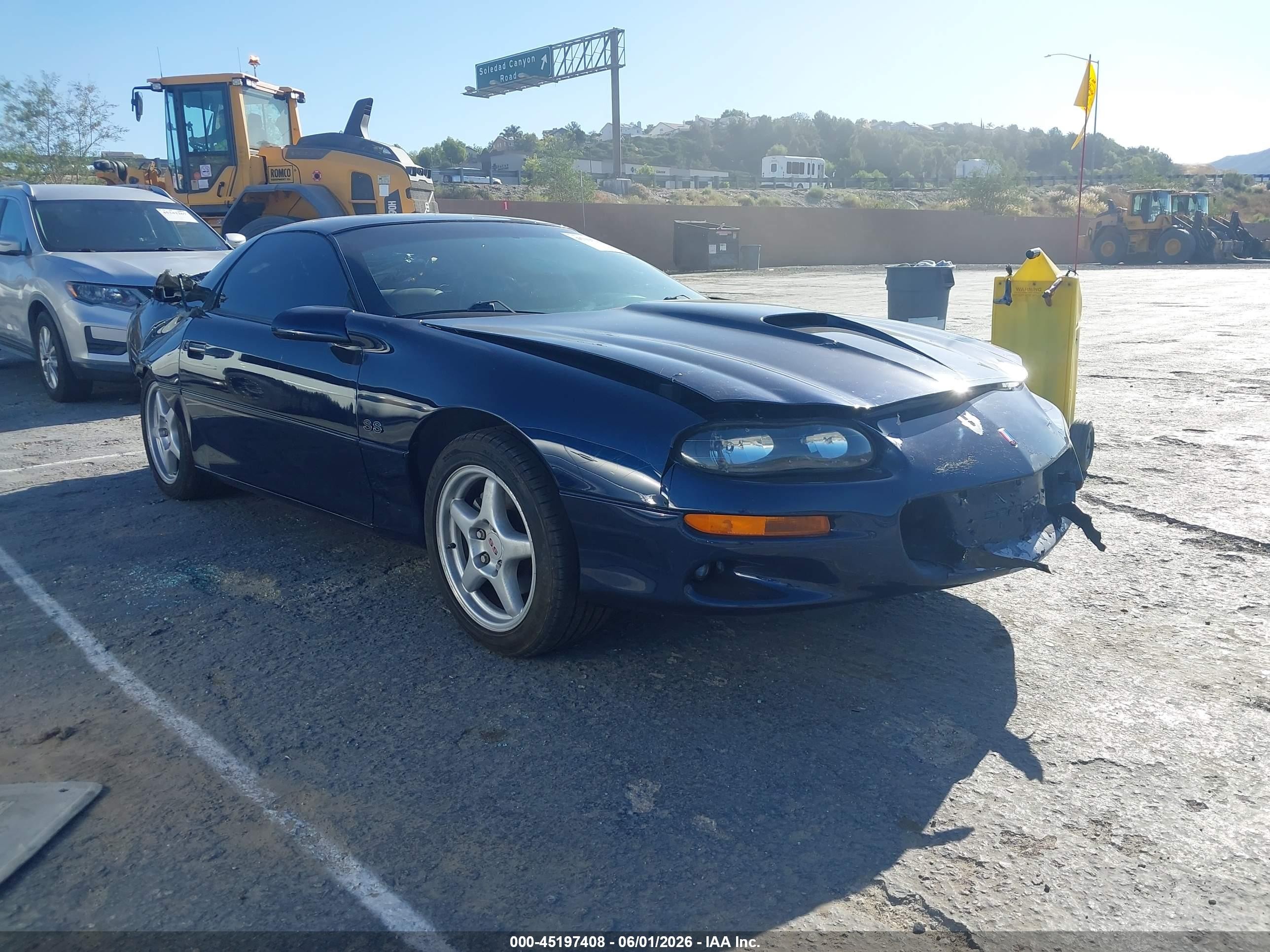 2002 Chevrolet Camaro Z28, VIN 2G1FP22G722134347 — Rear end