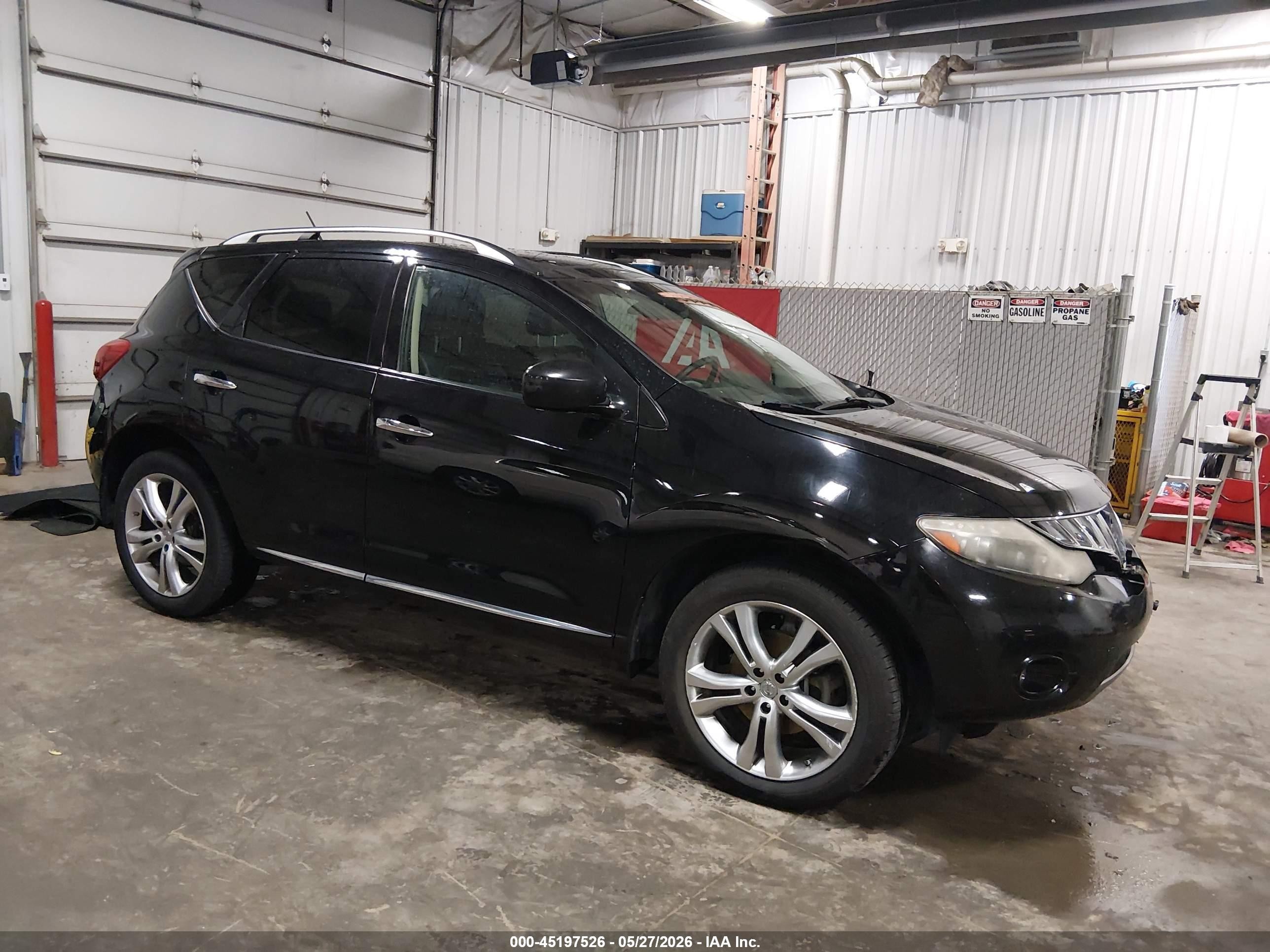 2010 Nissan Murano S, VIN JN8AZ1MW7AW135140 — Front end