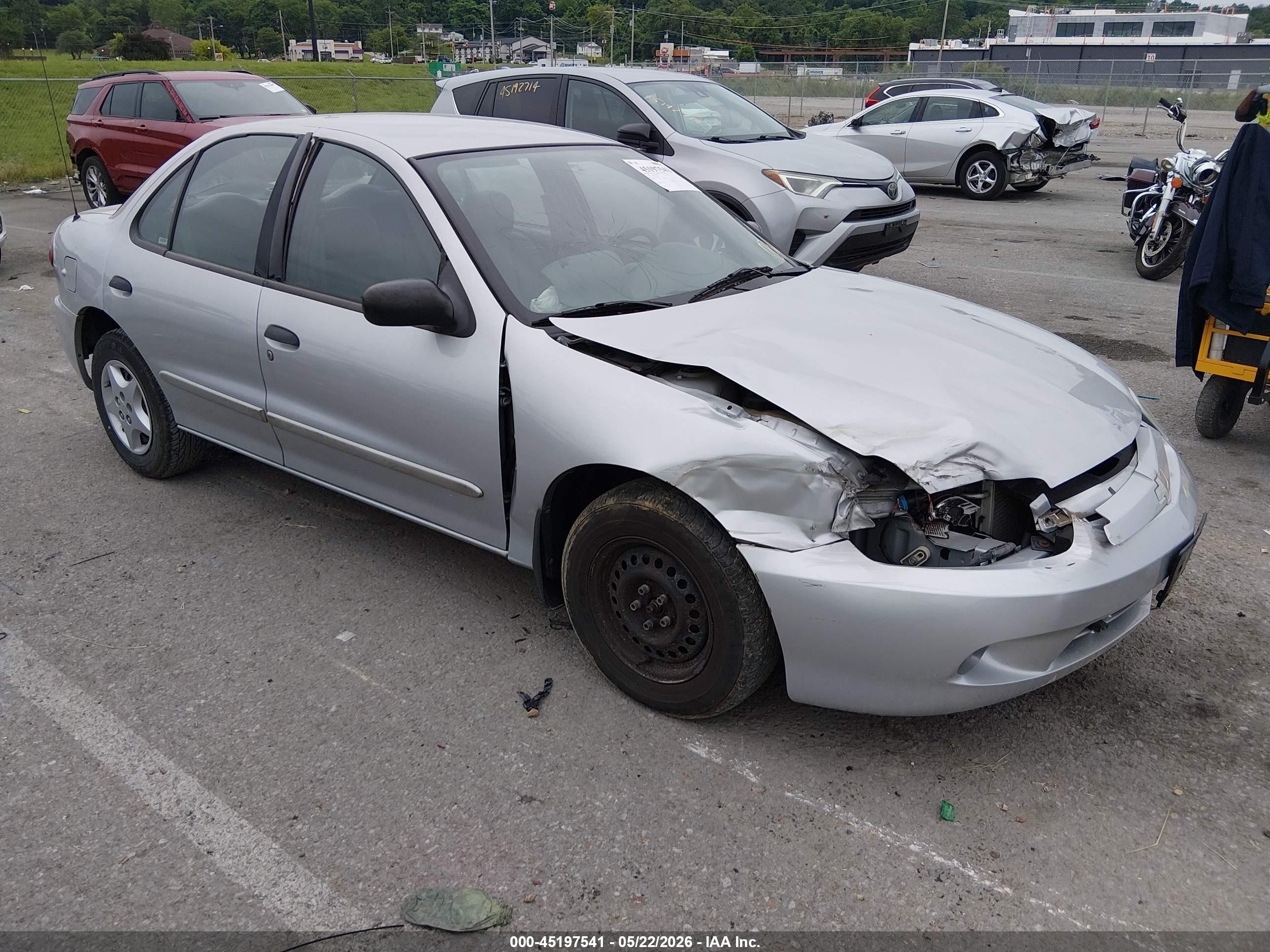 2004 Chevrolet Cavalier, VIN 1G1JC52F647198096 — Front end