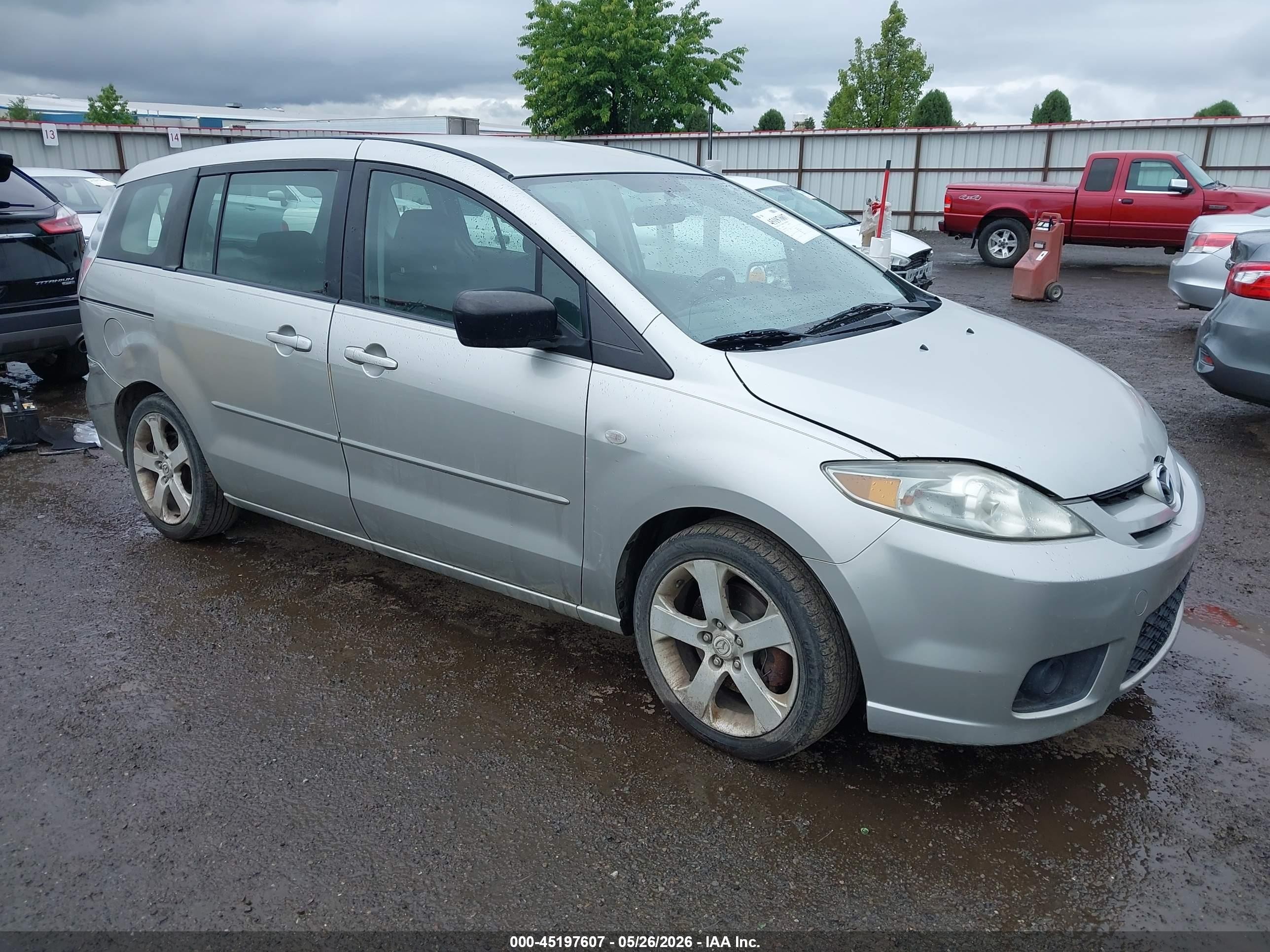 2006 Mazda 5 Sport, VIN JM1CR293360119309 — Rear end