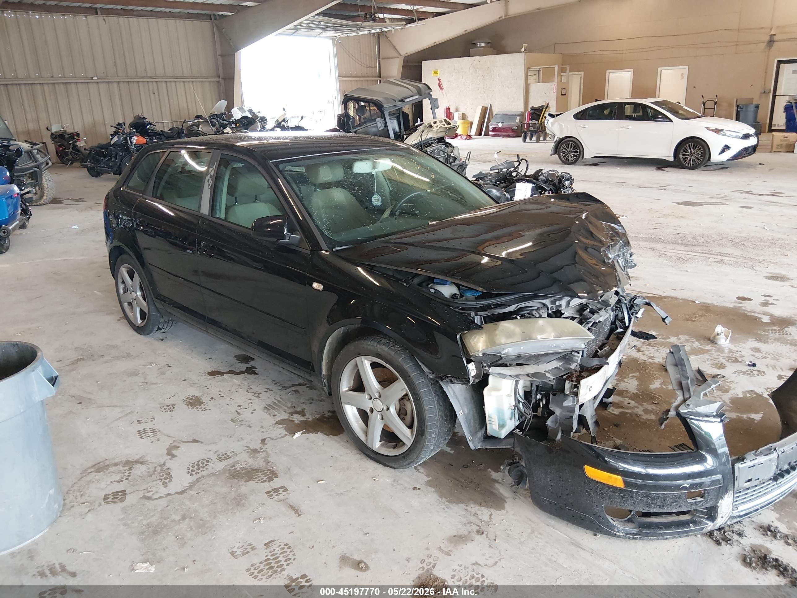 2007 Audi A3, VIN WAUHF78P27A121688 — Перед