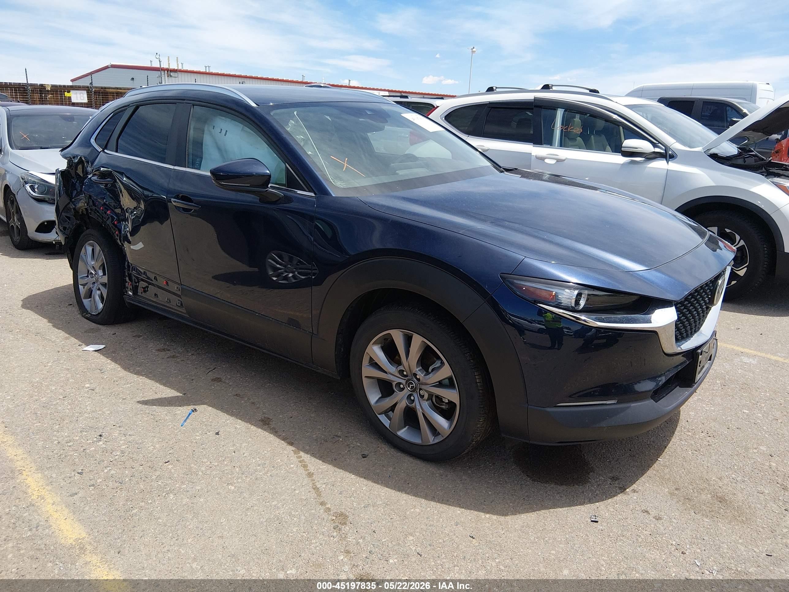 2022 Mazda CX-30 S Select, VIN 3MVDMBBL2NM448073 — Rear end