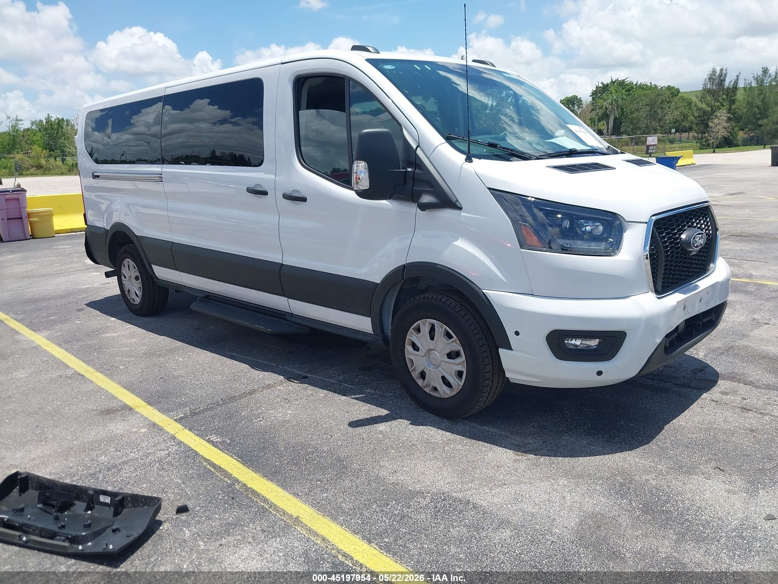 2026 Ford Transit Passenger XLT, VIN 1FBAX2YG5TKA54145 — Rear end
