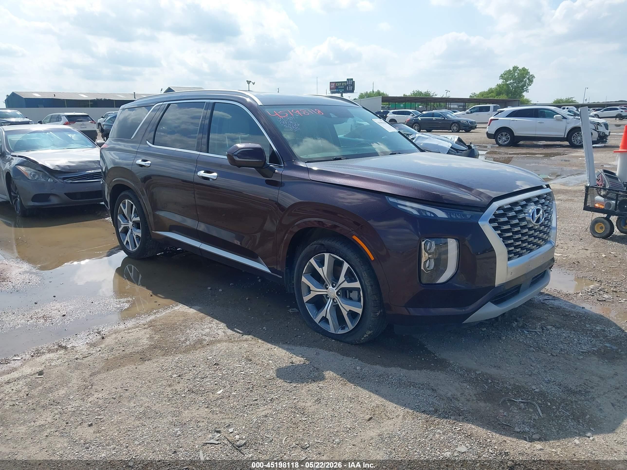 2021 Hyundai Palisade Limited, VIN KM8R54HE9MU201356 — Side