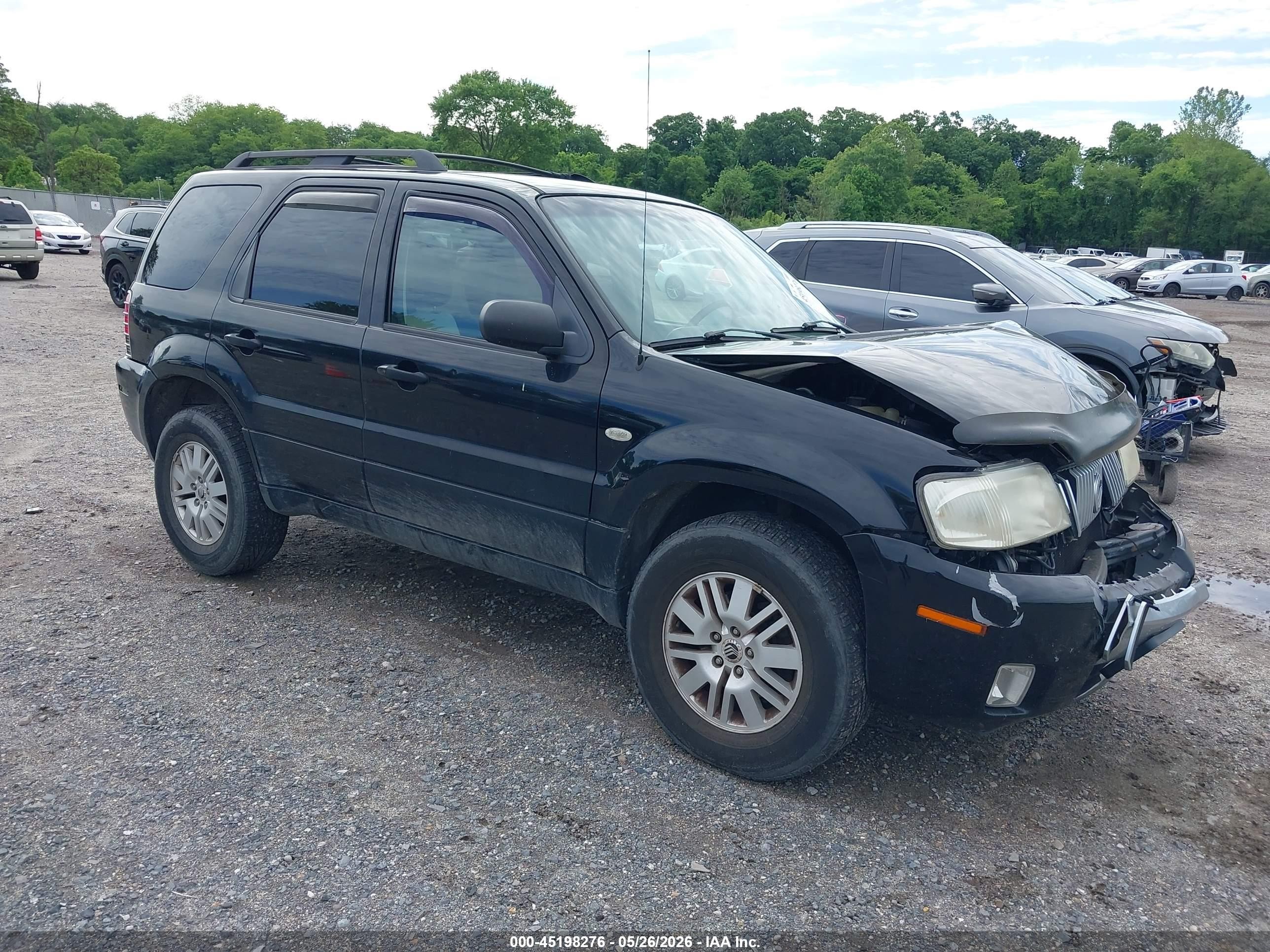 2005 Mercury Mariner Luxury, VIN 4M2CU57195DJ08981 — Front end