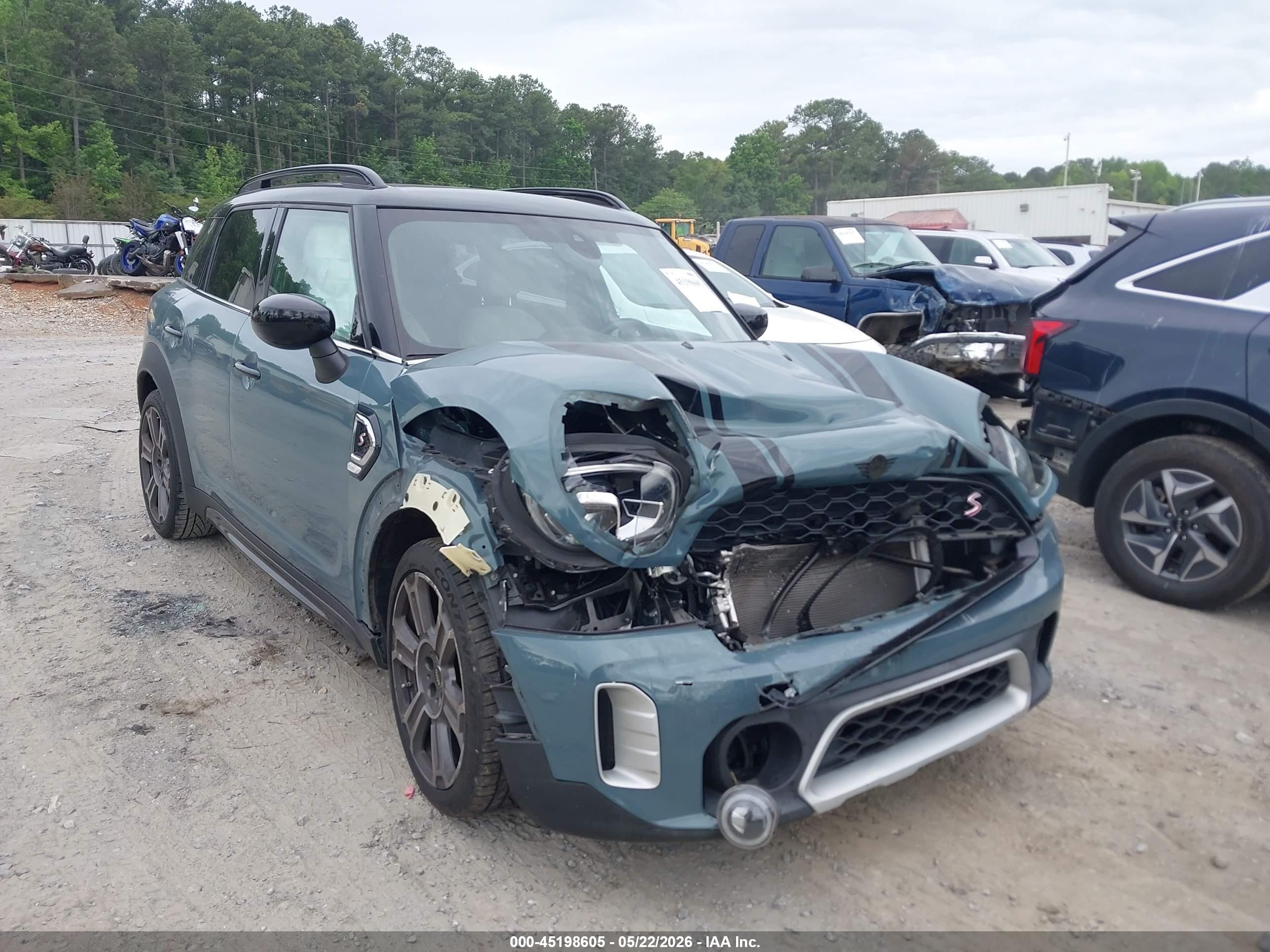 2021 MINI Countryman Cooper S, VIN WMZ53BR00M3M46309 — Front end