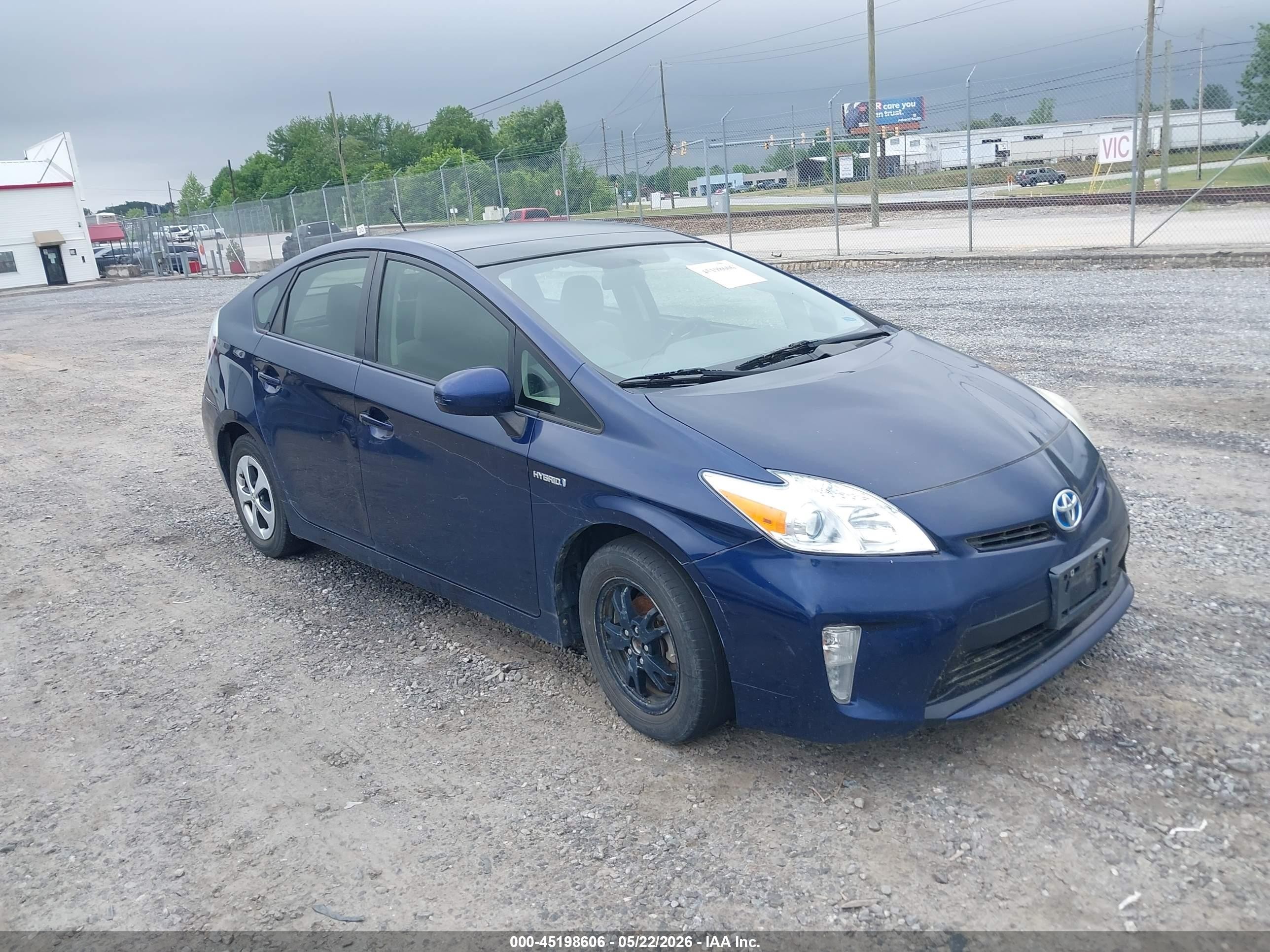 2013 Toyota Prius Four, VIN JTDKN3DU2D1724572 — Normal wear