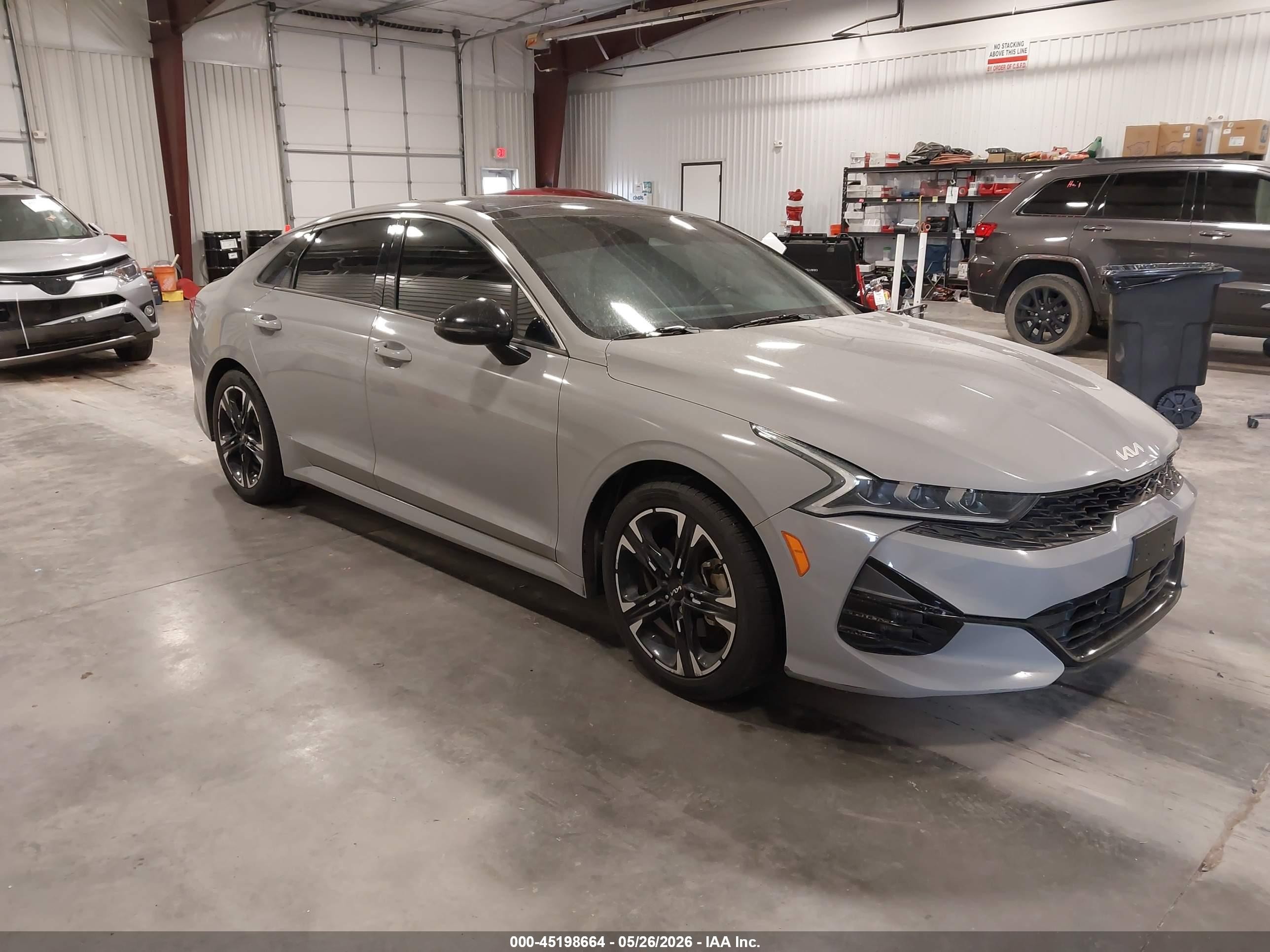 2022 Kia K5 GT-Line, VIN 5XXG64J28NG082053 — Rear end