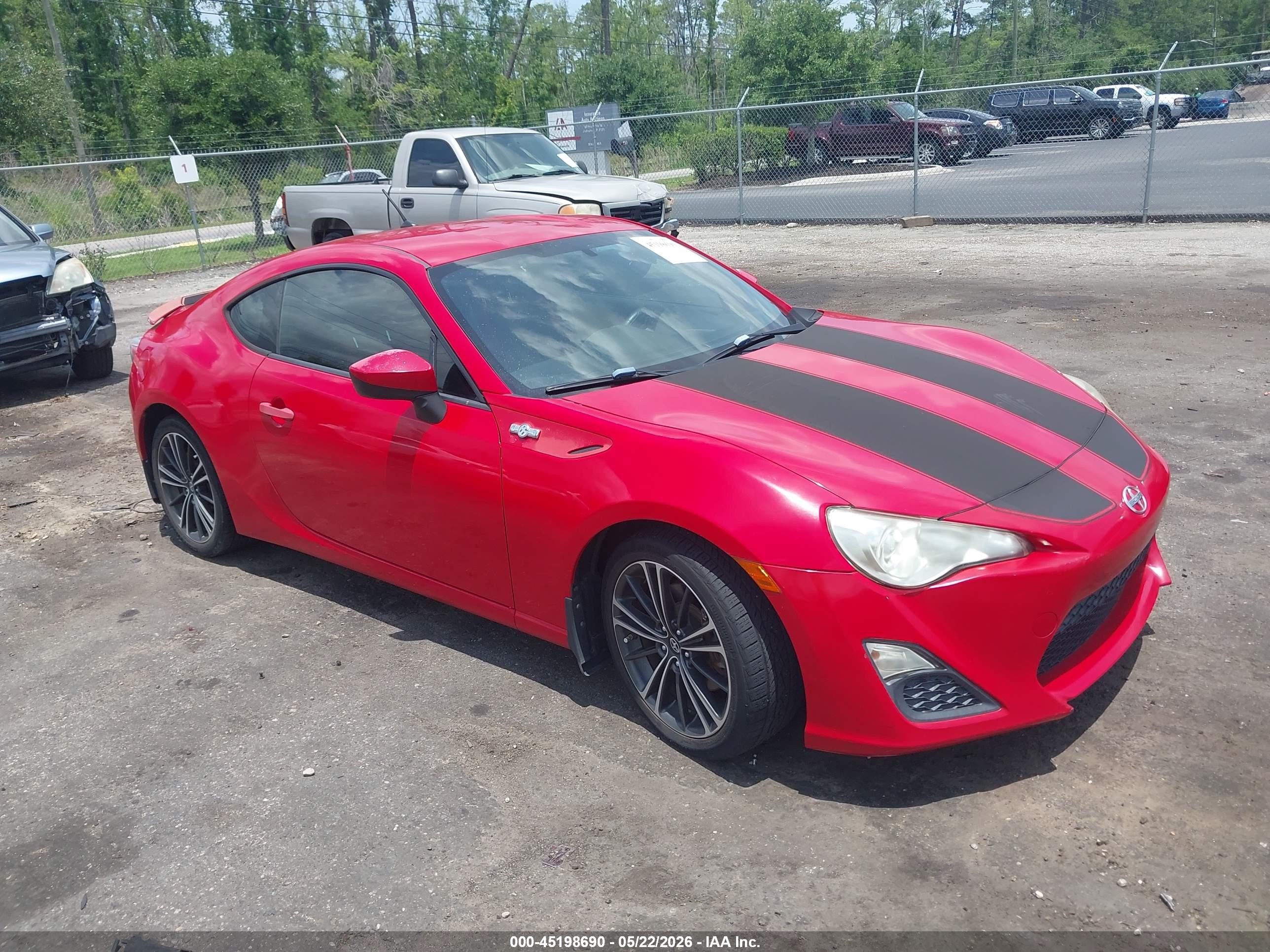 2014 Scion FR-S, VIN JF1ZNAA11E8706088 — Rear end