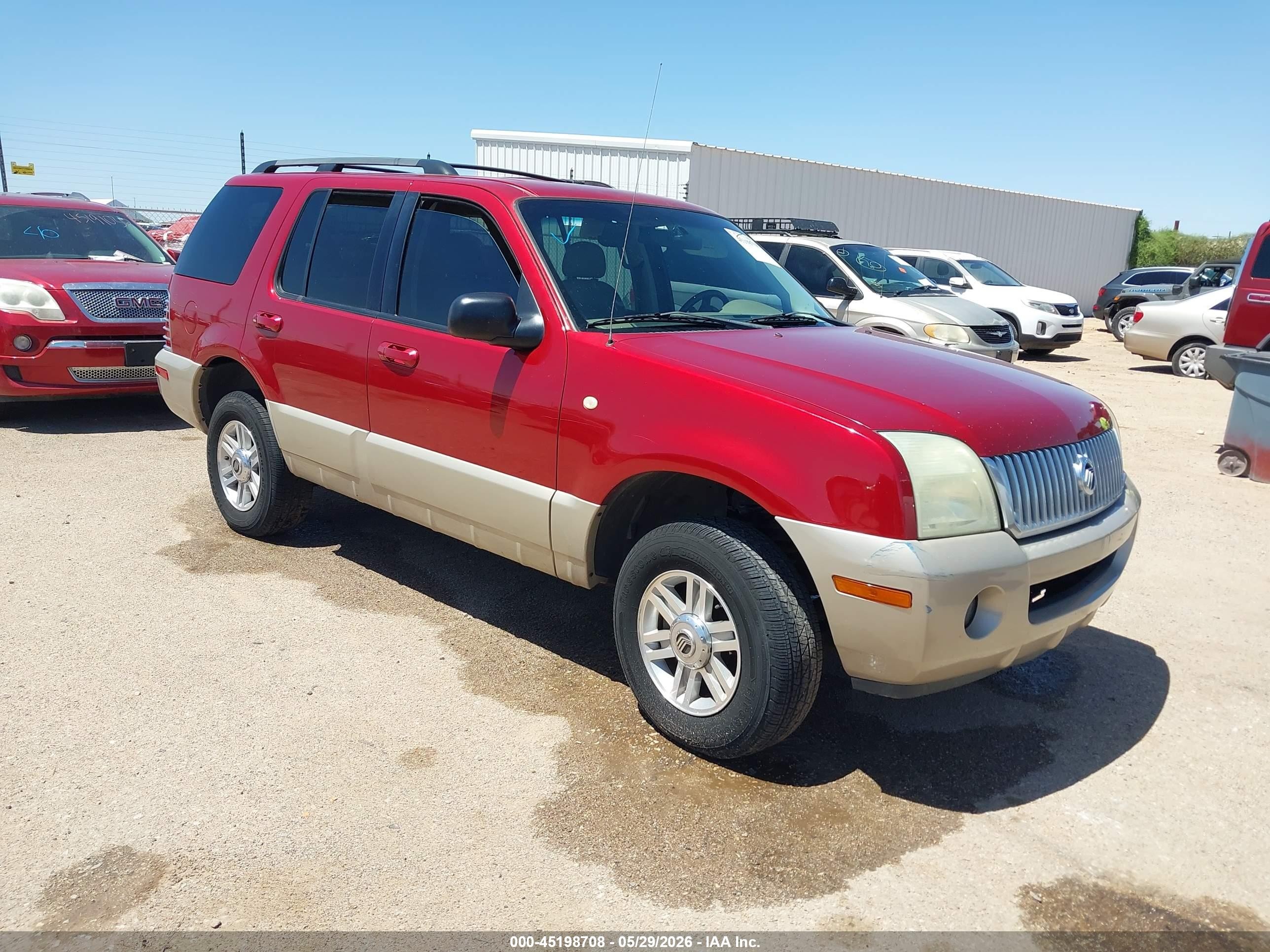 2004 Mercury Mountaineer Convenience, VIN 4M2ZU66W84UJ07915 — All over