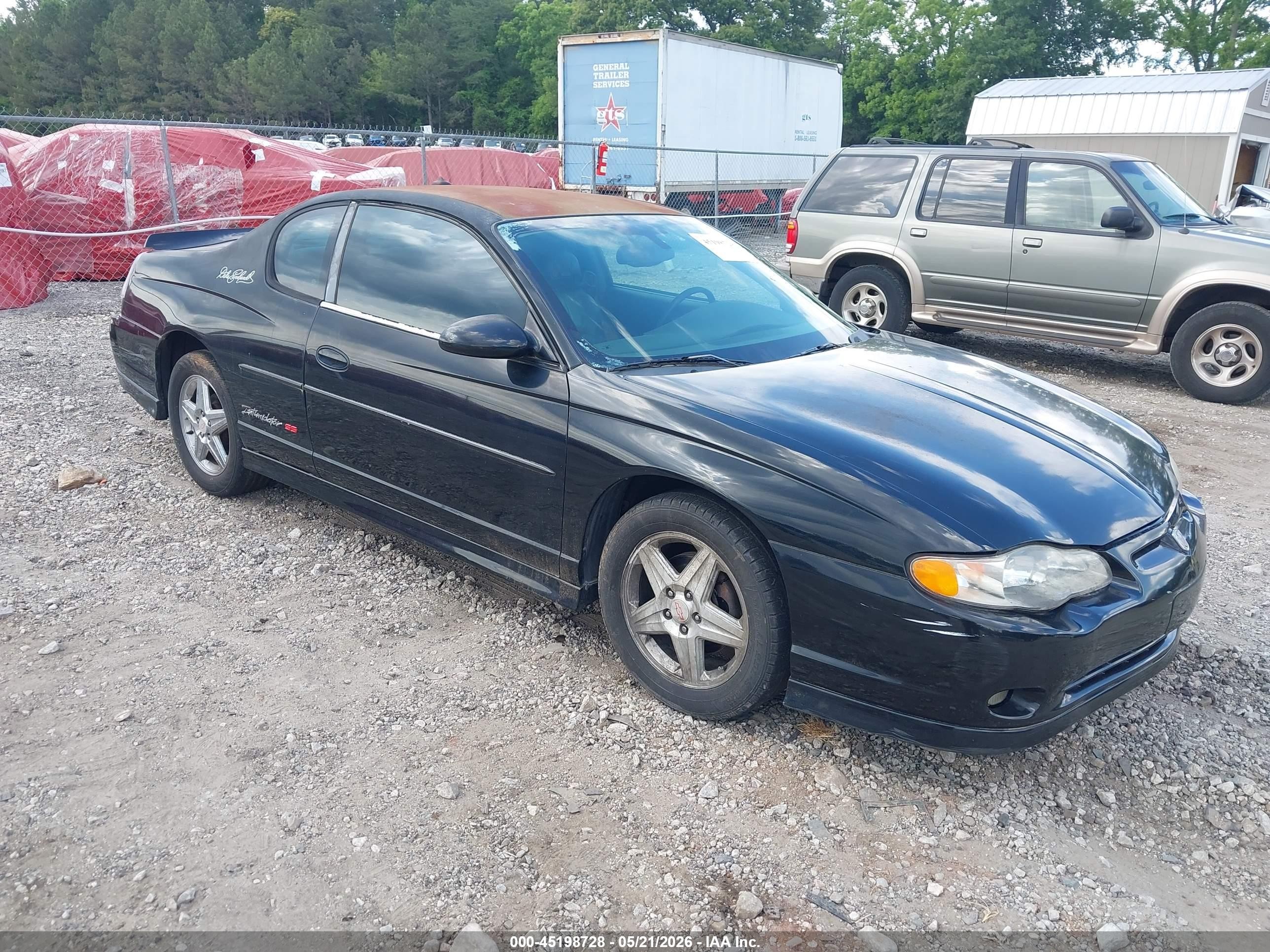 2004 Chevrolet Monte Carlo SS Supercharged, VIN 2G1WZ121649321752 — Mechanical