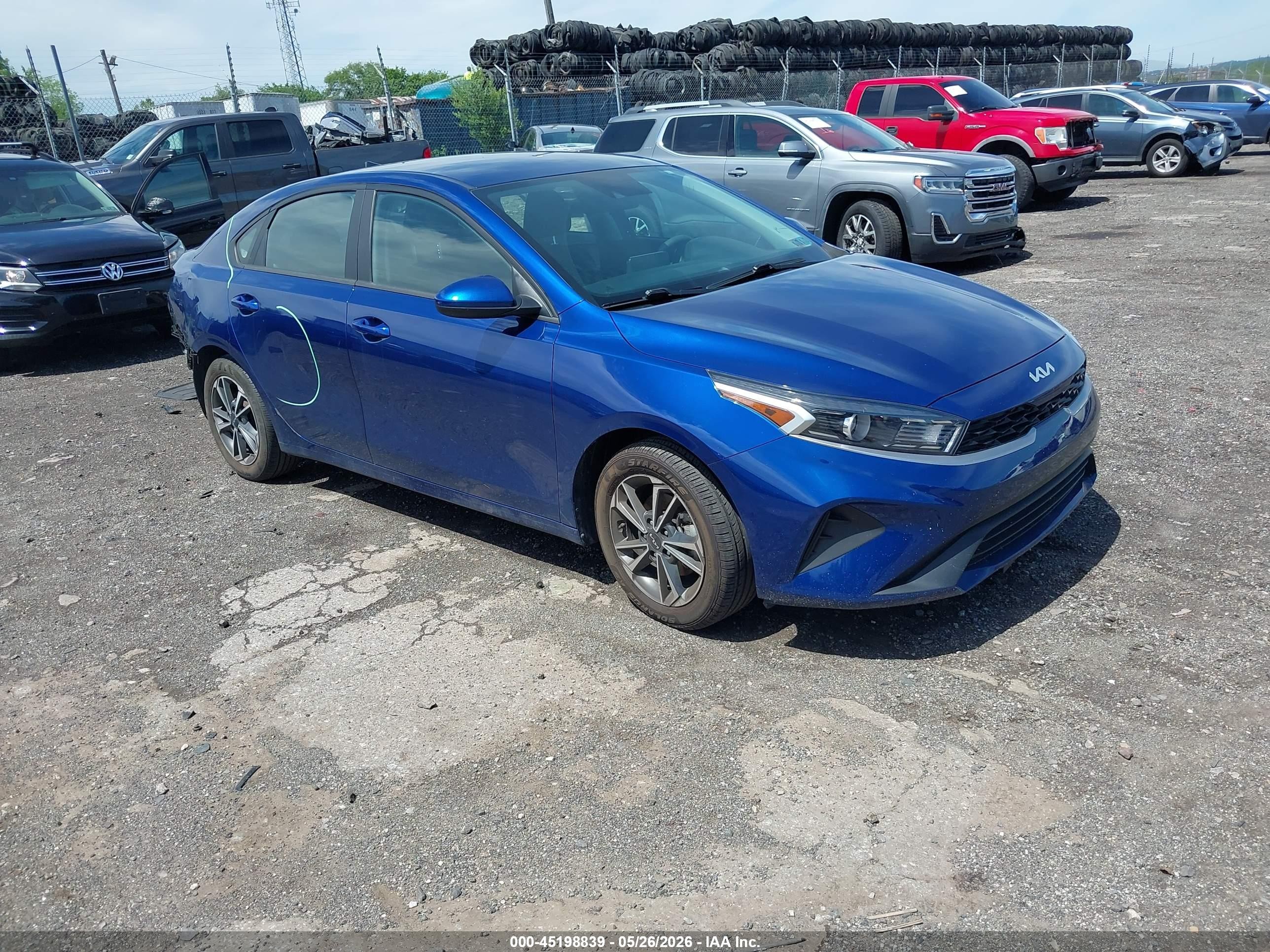 2023 Kia Forte LX, VIN 3KPF24ADXPE585796 — Rear end