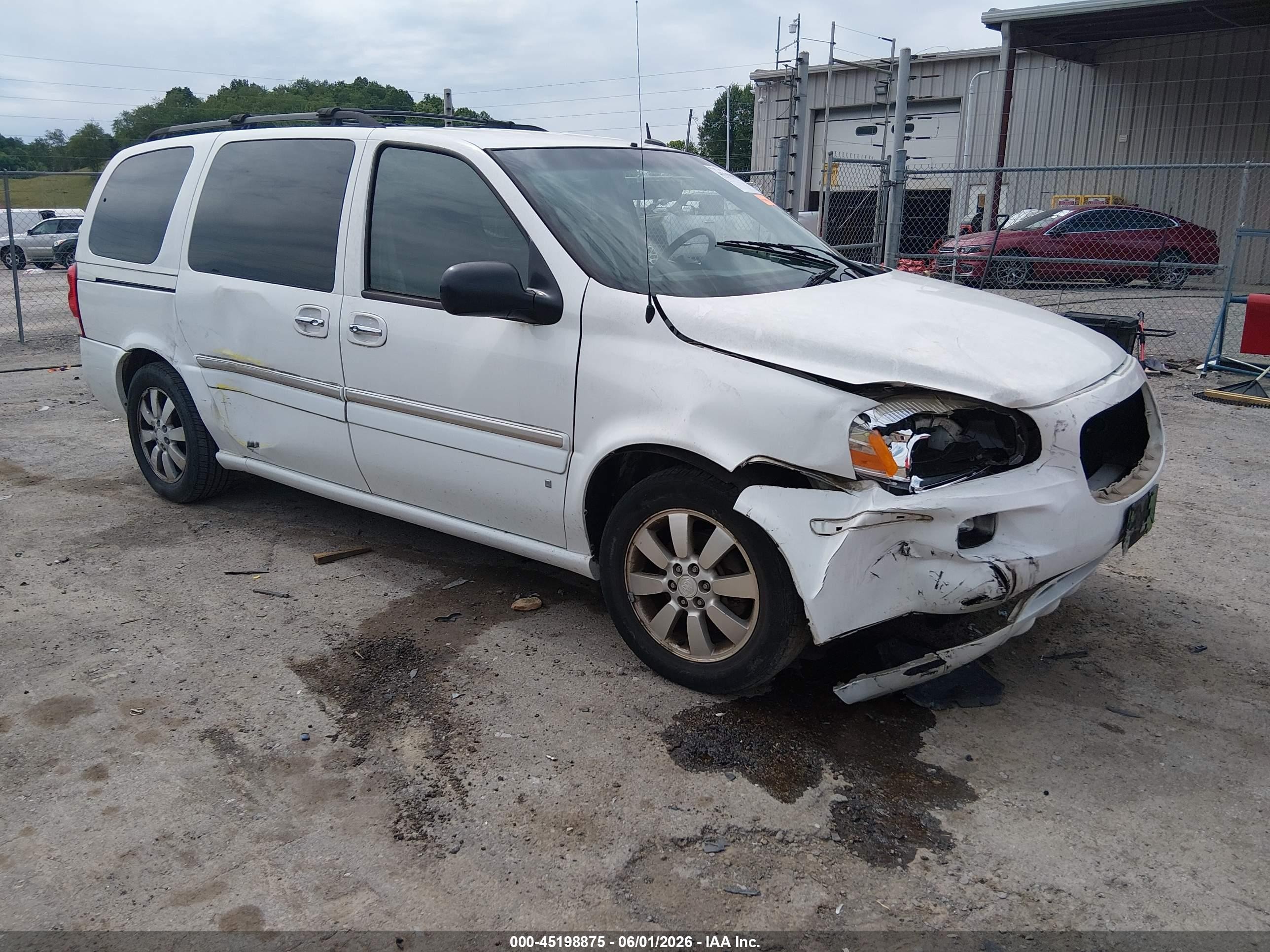 2007 Buick Terraza CX Plus, VIN 5GADV23157D168207 — Front end