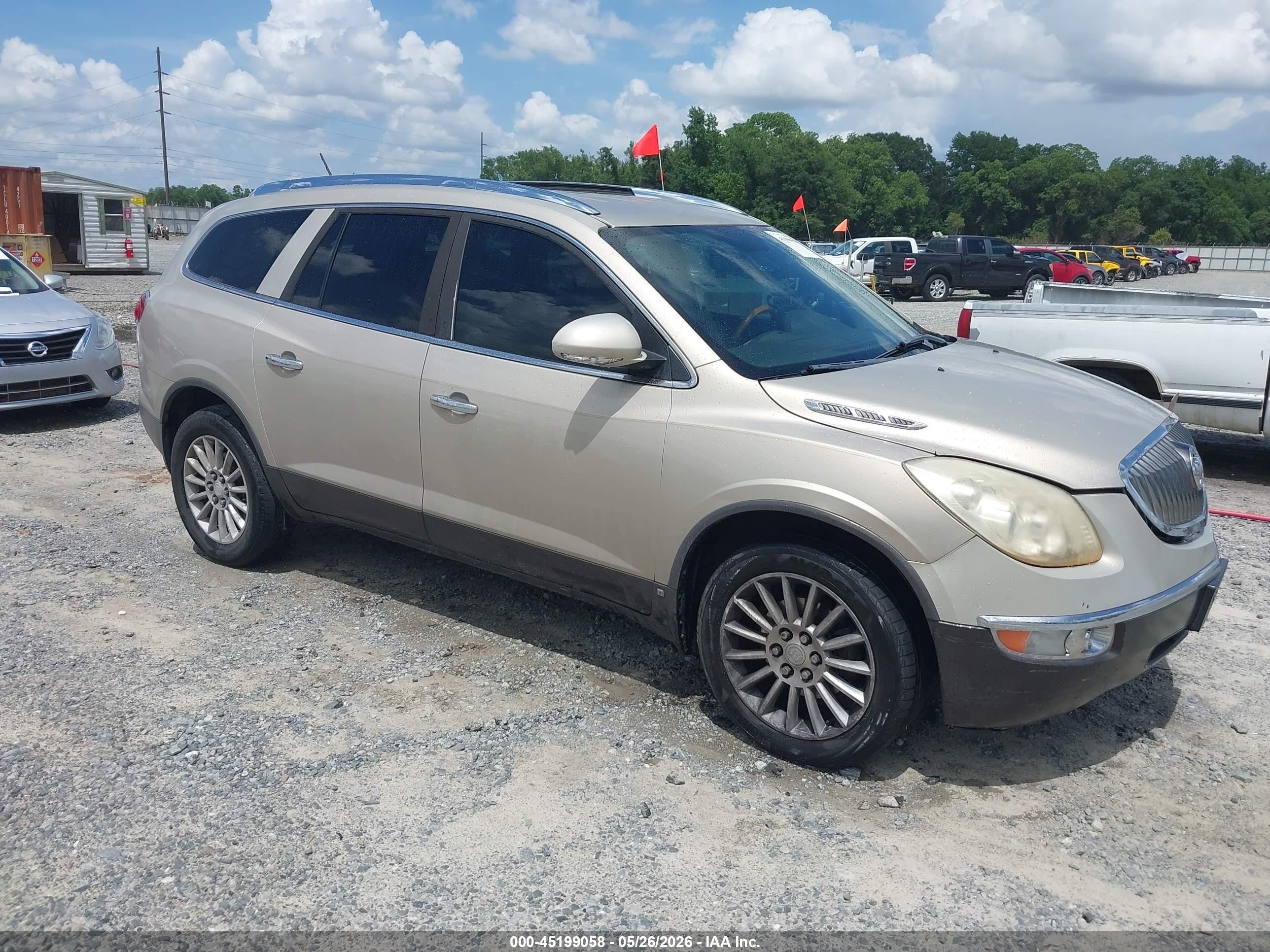 2009 Buick Enclave CXL, VIN 5GAER23D29J197042 — Зад