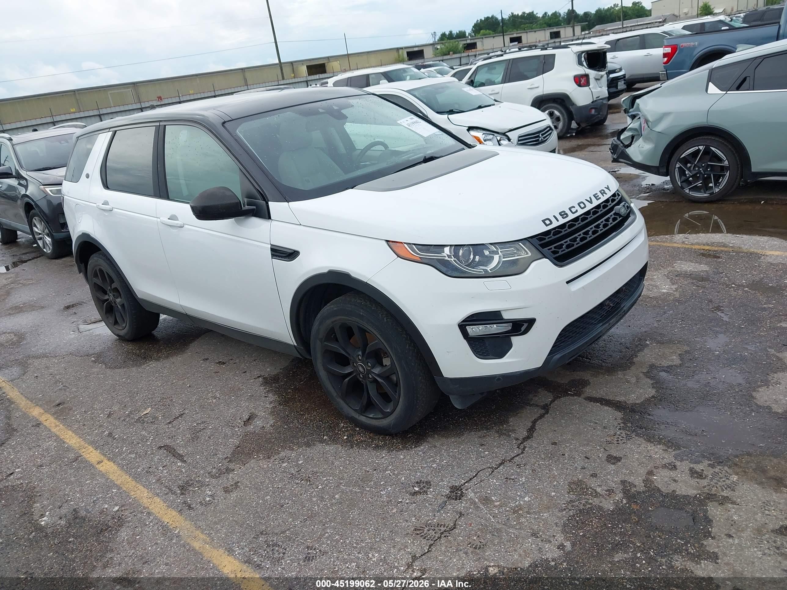 2016 Land Rover Discovery Sport HSE, VIN SALCR2BG9GH546048 — Rear end