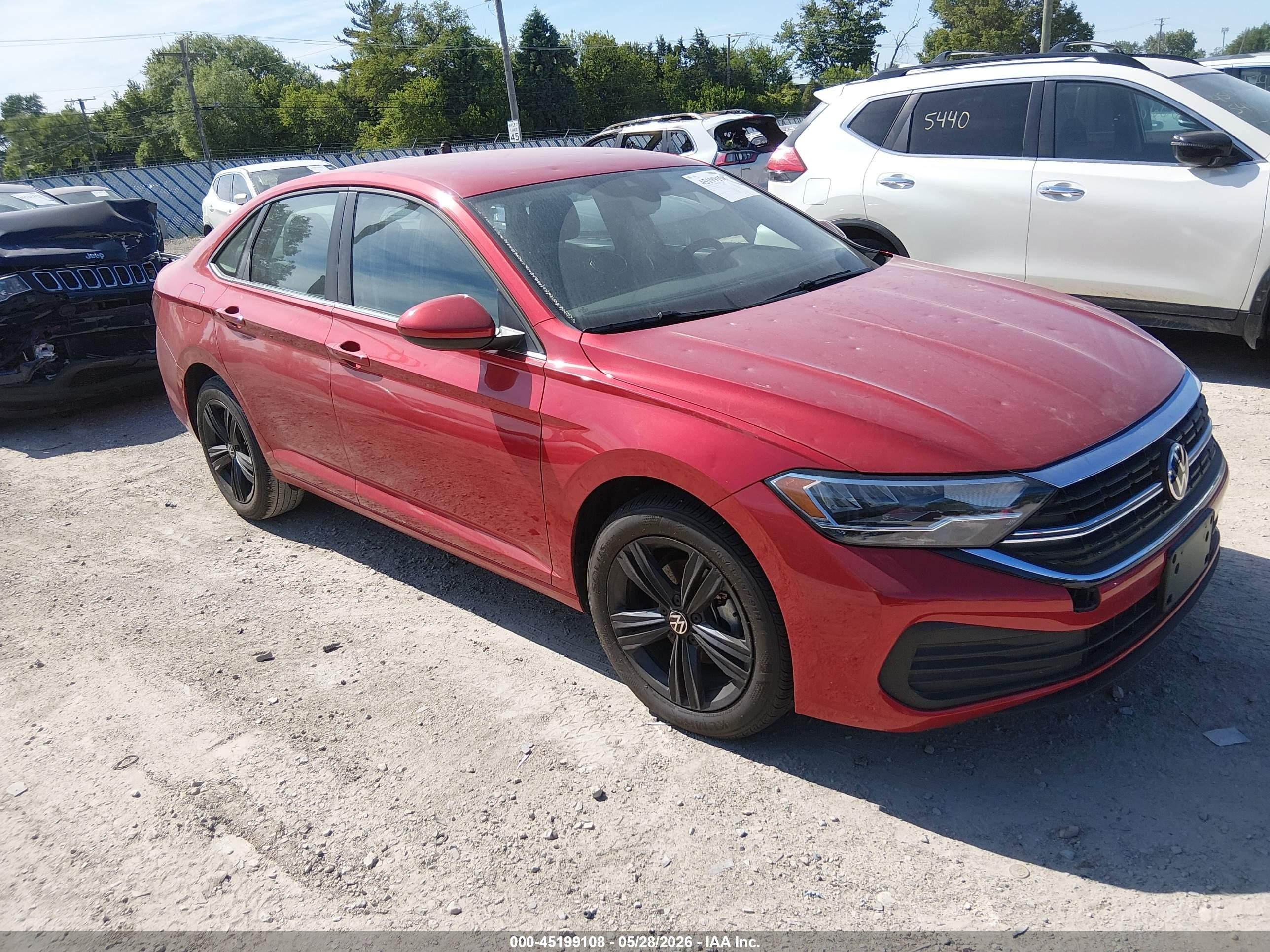 2024 Volkswagen Jetta SE, VIN 3VWEM7BU1RM098630 — Град