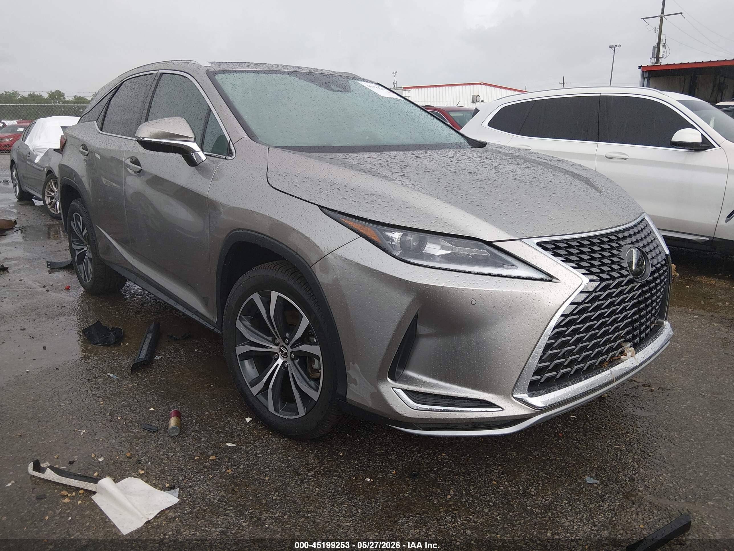 2021 Lexus RX 350, VIN 2T2HZMAA4MC213452 — Fresh water flood