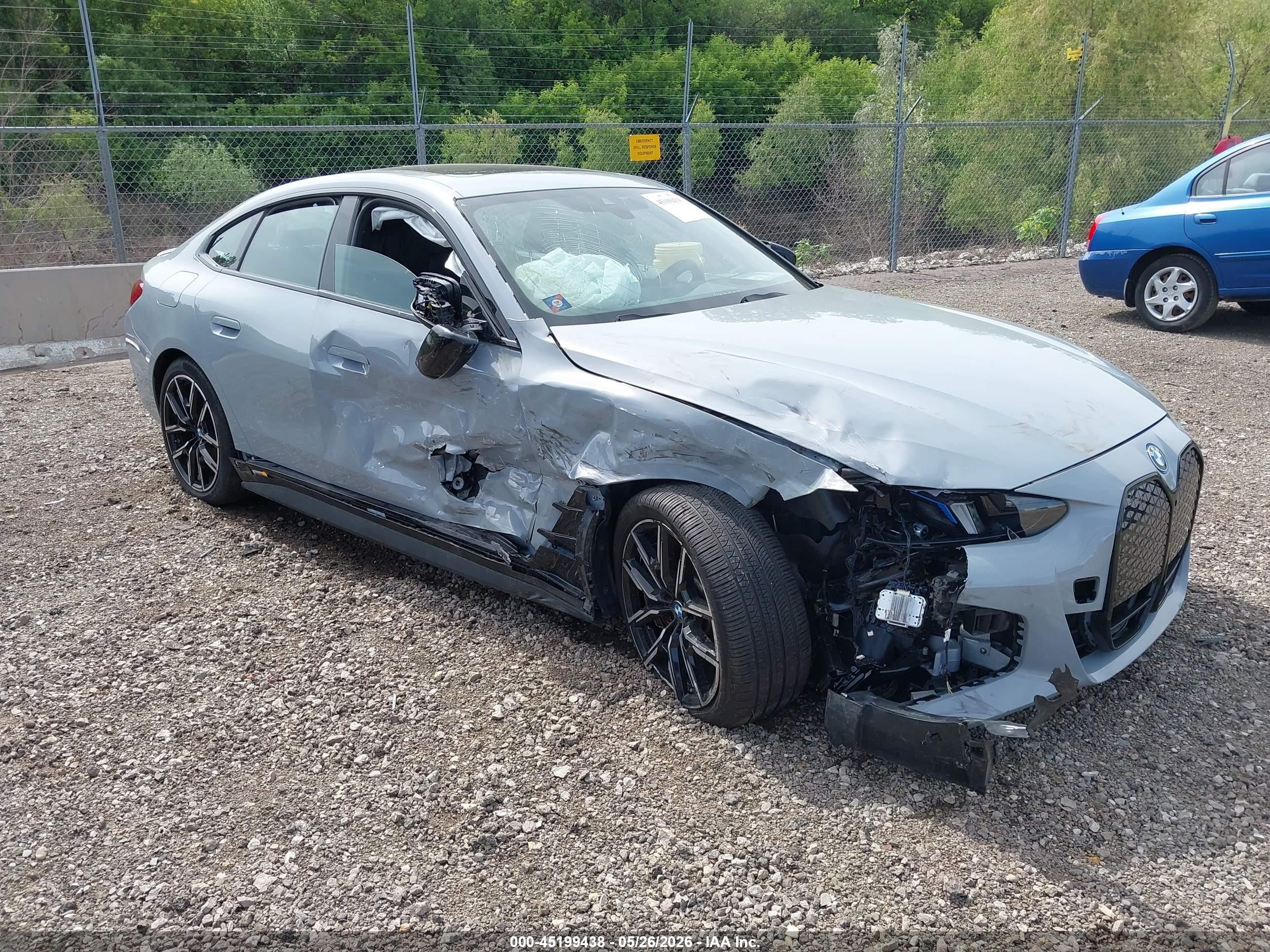 2025 BMW i4 xDrive40, VIN WBY43HD06SFU21351 — Side
