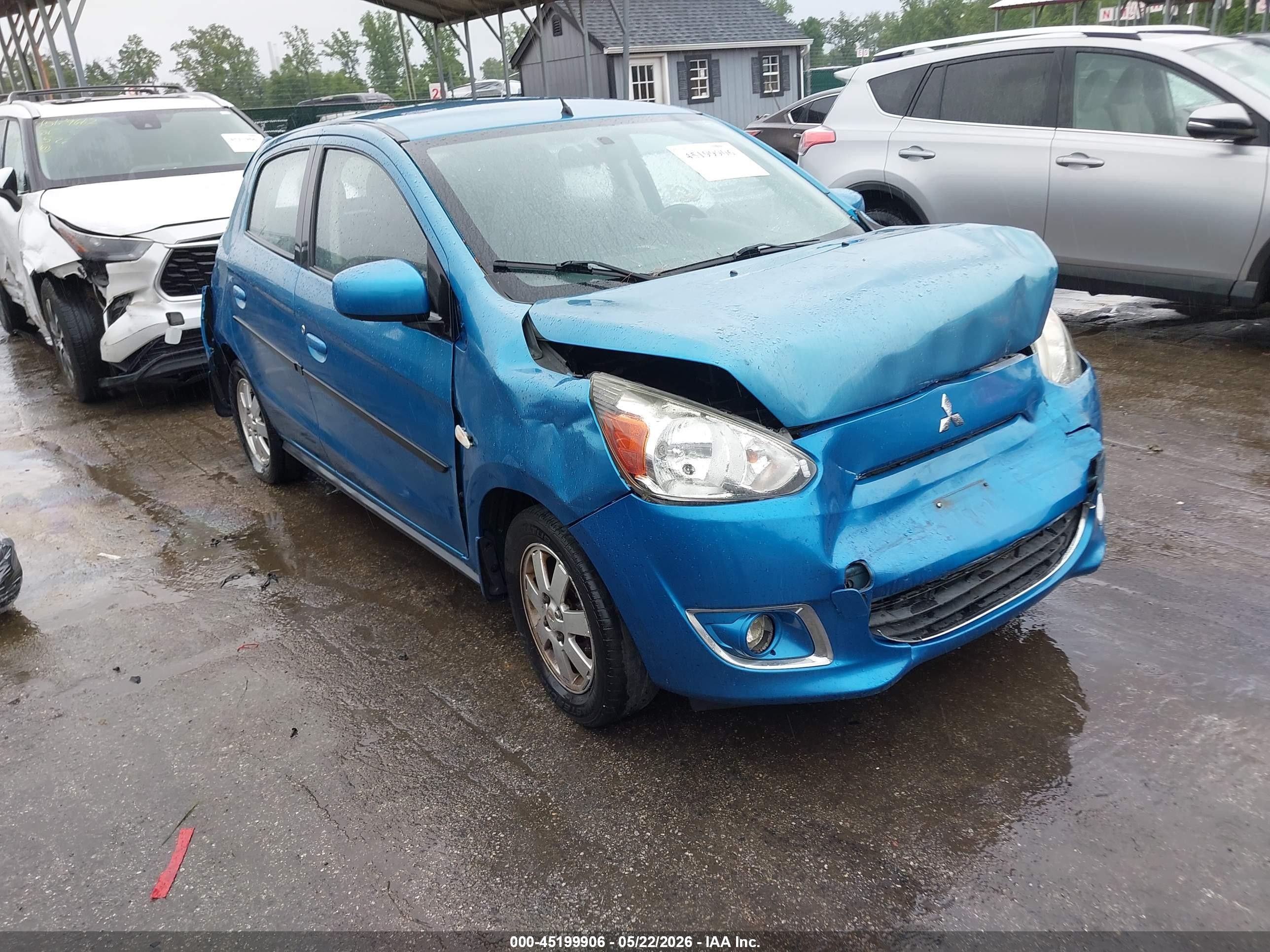 2014 Mitsubishi Mirage ES, VIN ML32A4HJ4EH005613 — All over