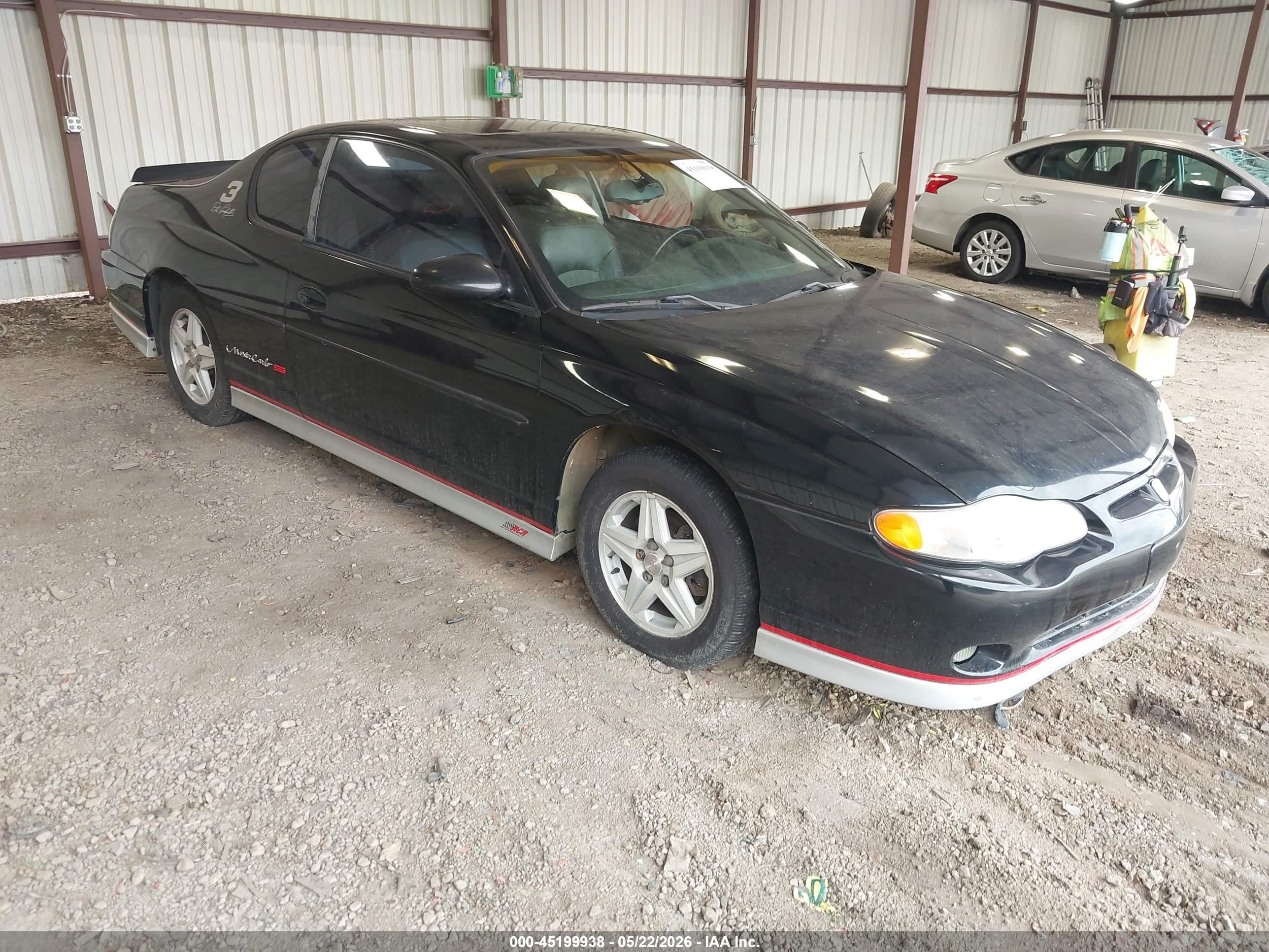 2002 Chevrolet Monte Carlo SS, VIN 2G1WX15K829218954 — Механическое