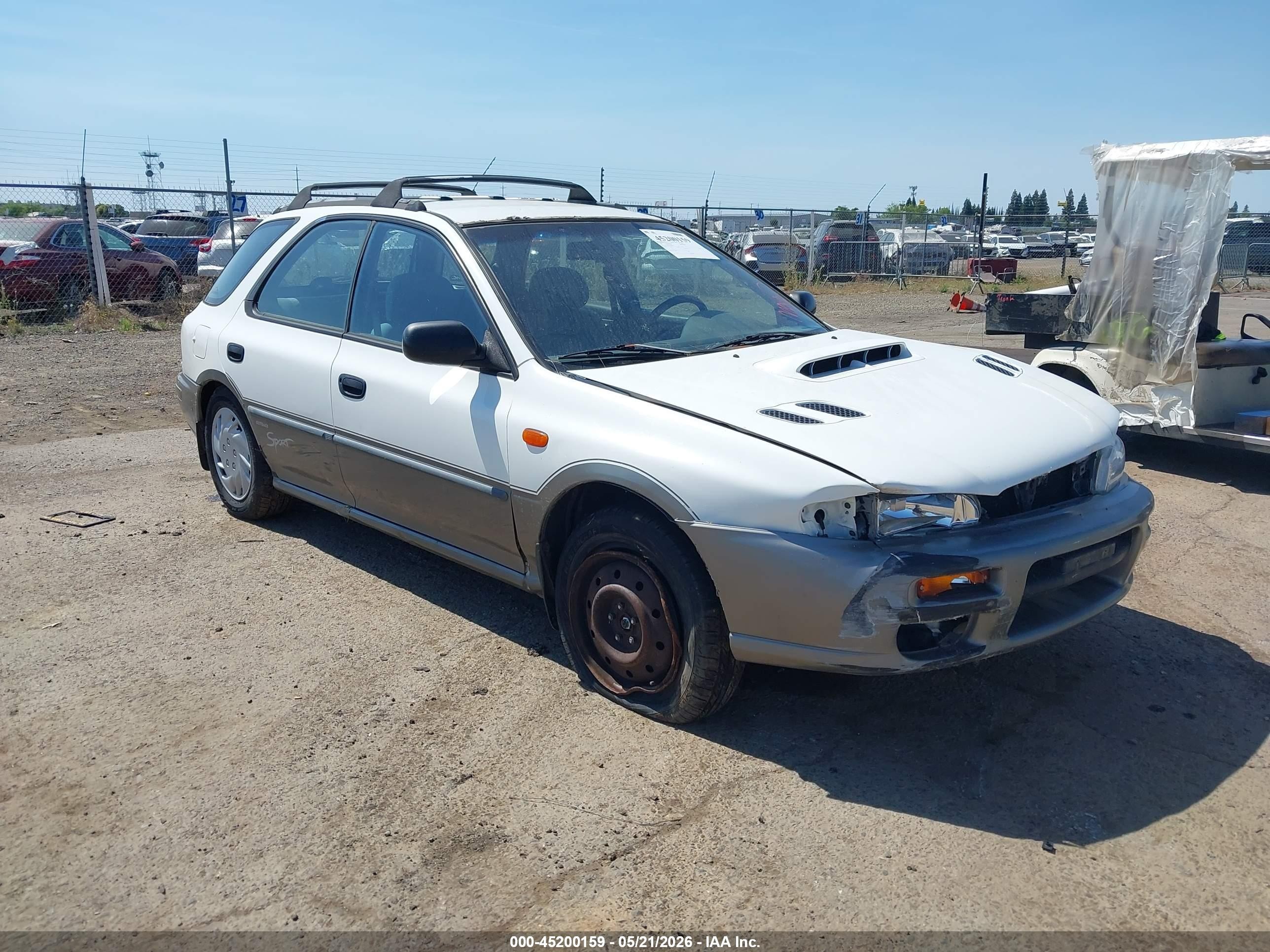 1997 Subaru Impreza Outback Special Sports, VIN JF1GF4854VH801971 — Обычный износ