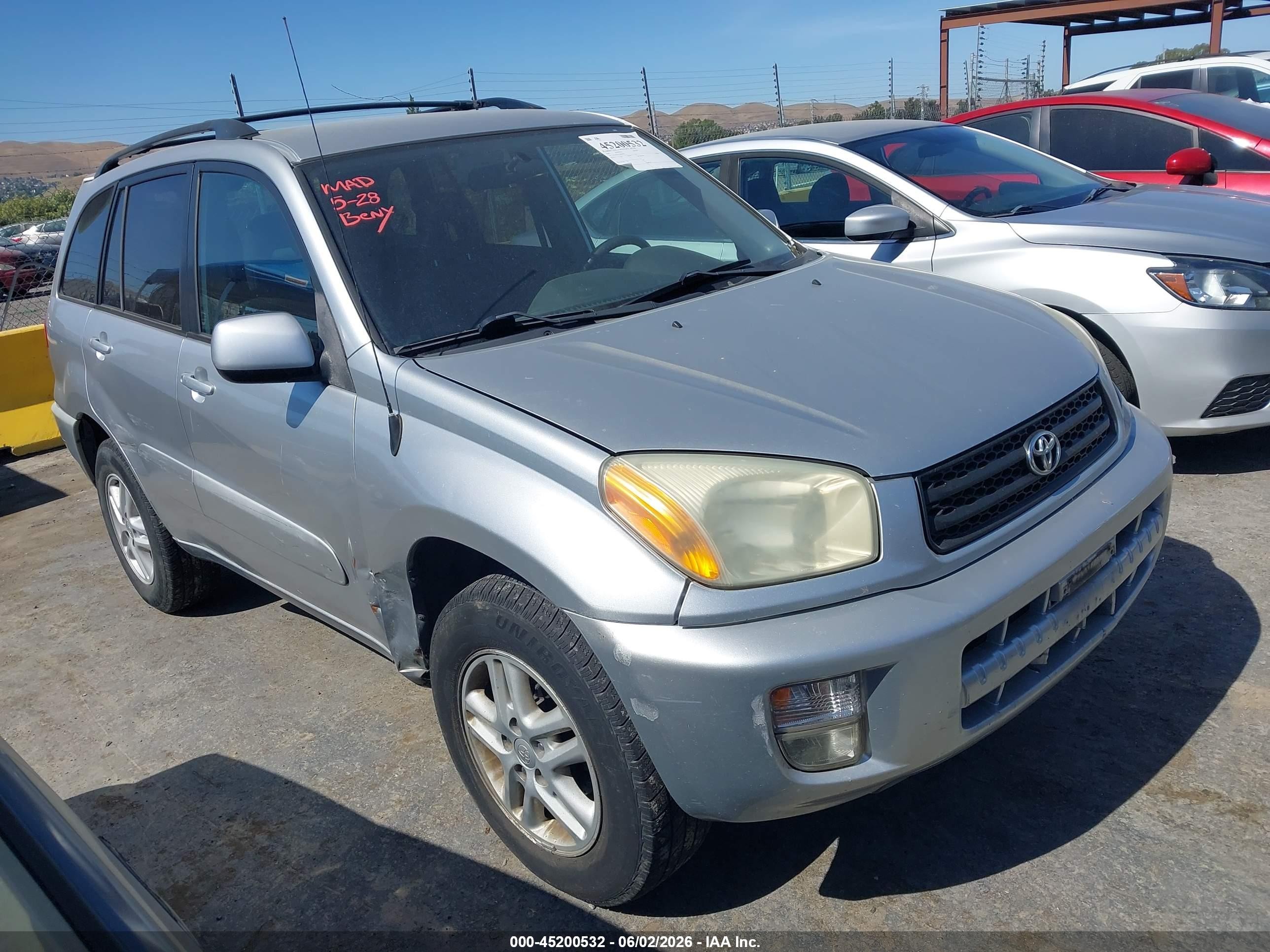 2002 Toyota RAV4, VIN JTEGH20V326005946 — Normal wear