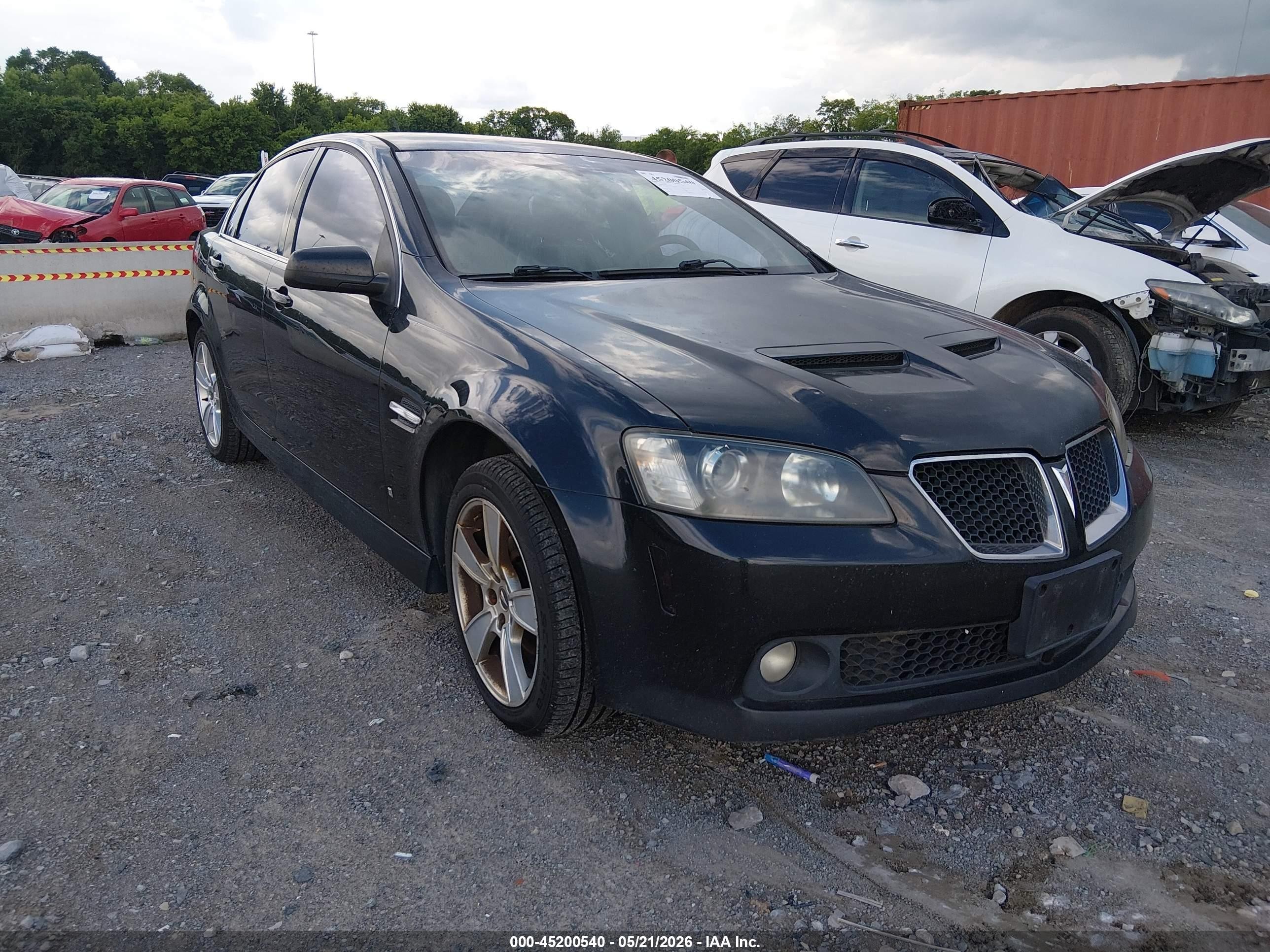 2008 Pontiac G8, VIN 6G2ER57748L150917 — Normal wear