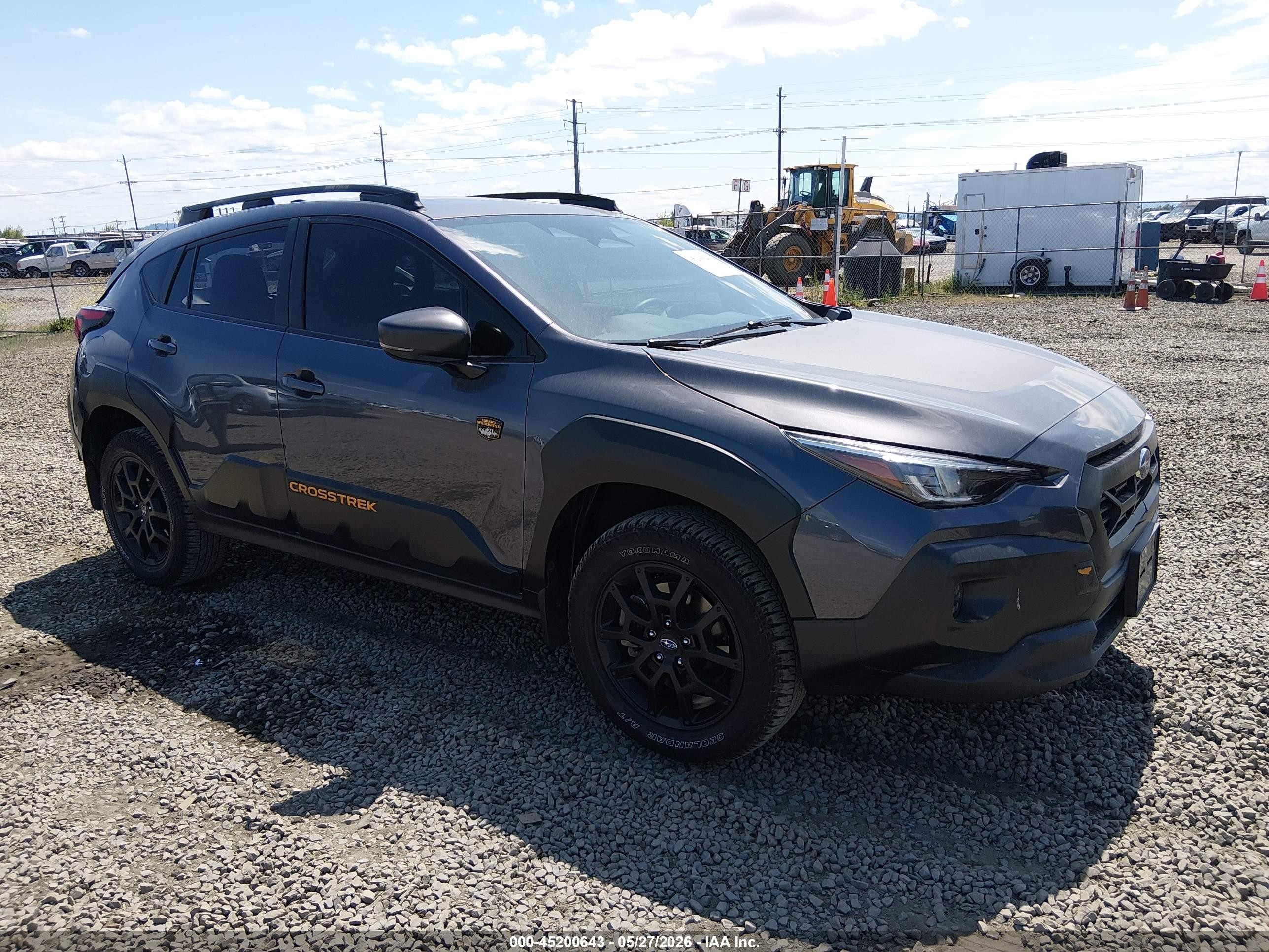 2024 Subaru Crosstrek Wilderness, VIN 4S4GUHU65R3791648 — Rear end