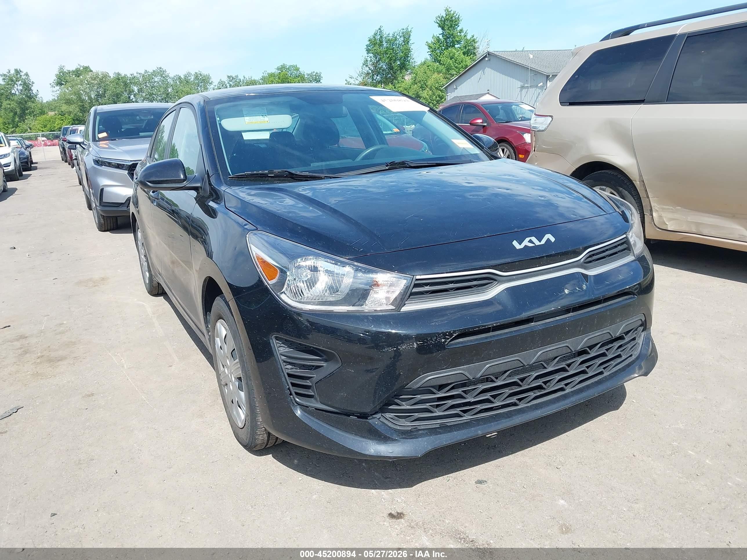 2023 Kia Rio S, VIN 3KPA24AD0PE554454 — Hail