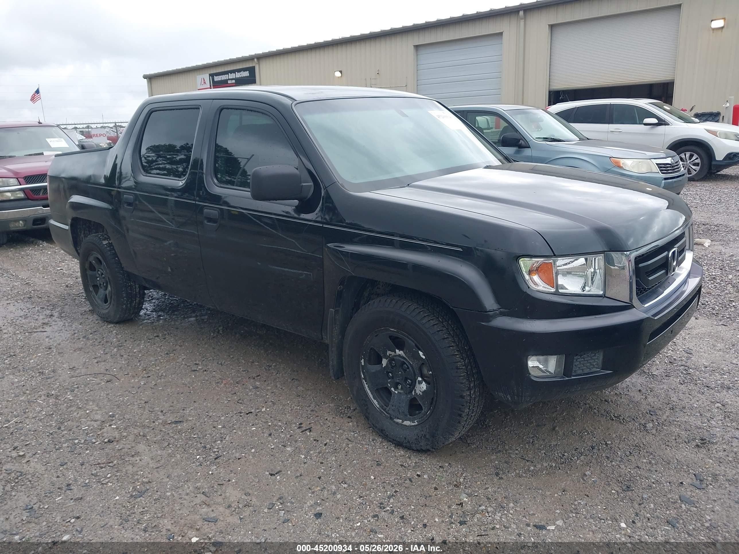 2010 Honda Ridgeline RT, VIN 5FPYK1F24AB002338 — Normal wear