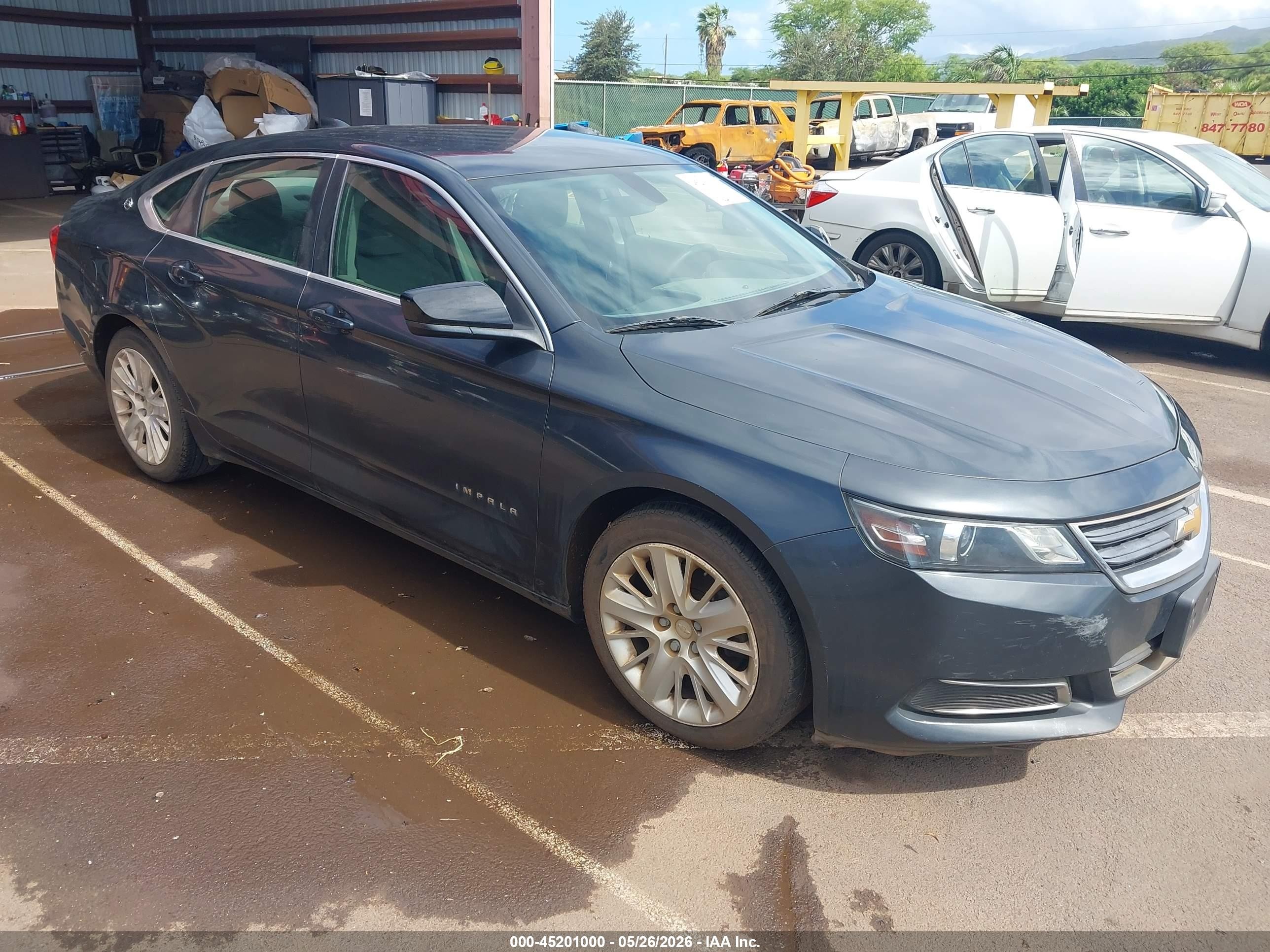 2015 Chevrolet Impala LS, VIN 2G11Z5SL3F9290787 — Water / flood
