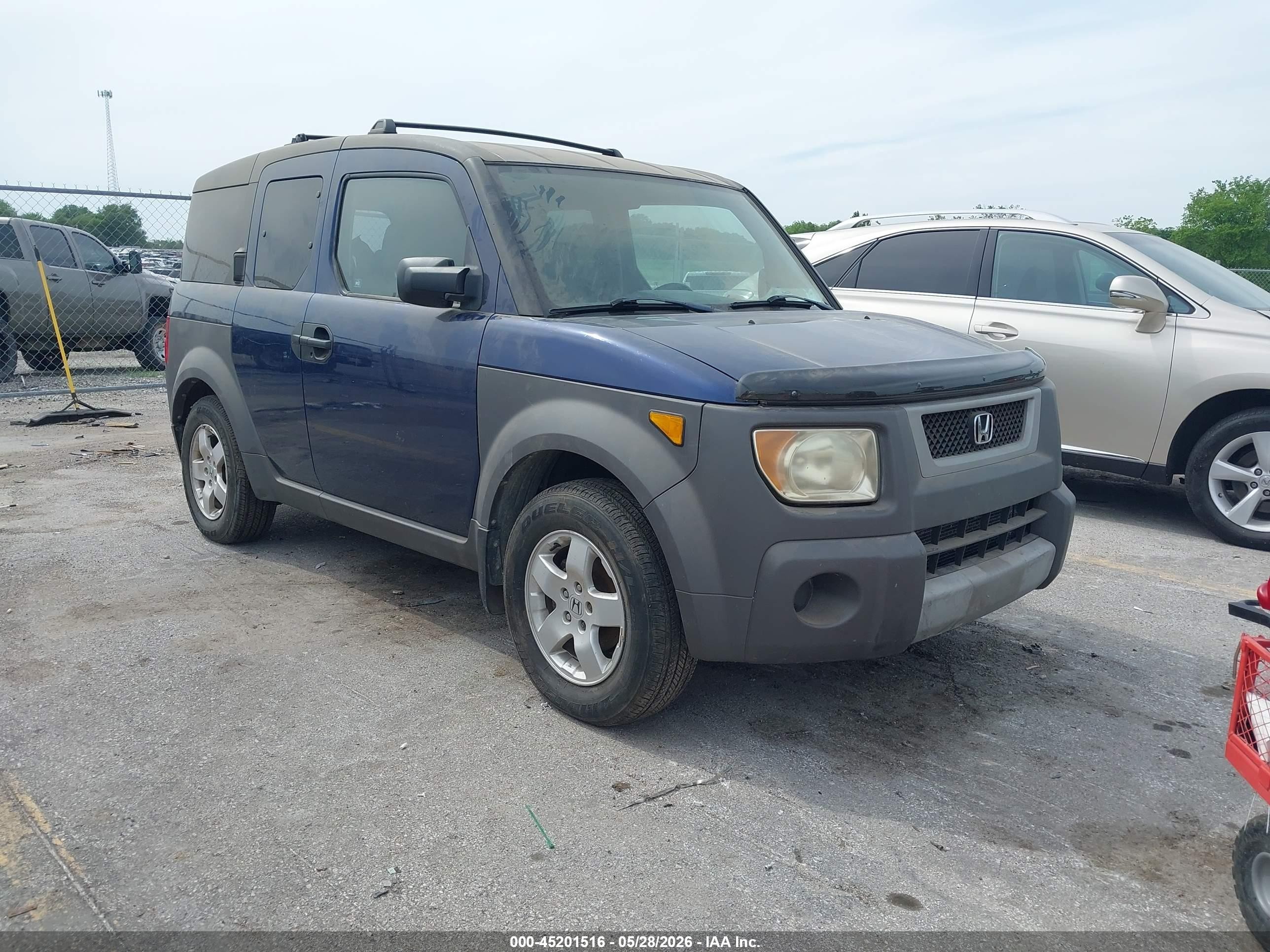 2003 Honda Element EX, VIN 5J6YH28503L007583 — Normal wear